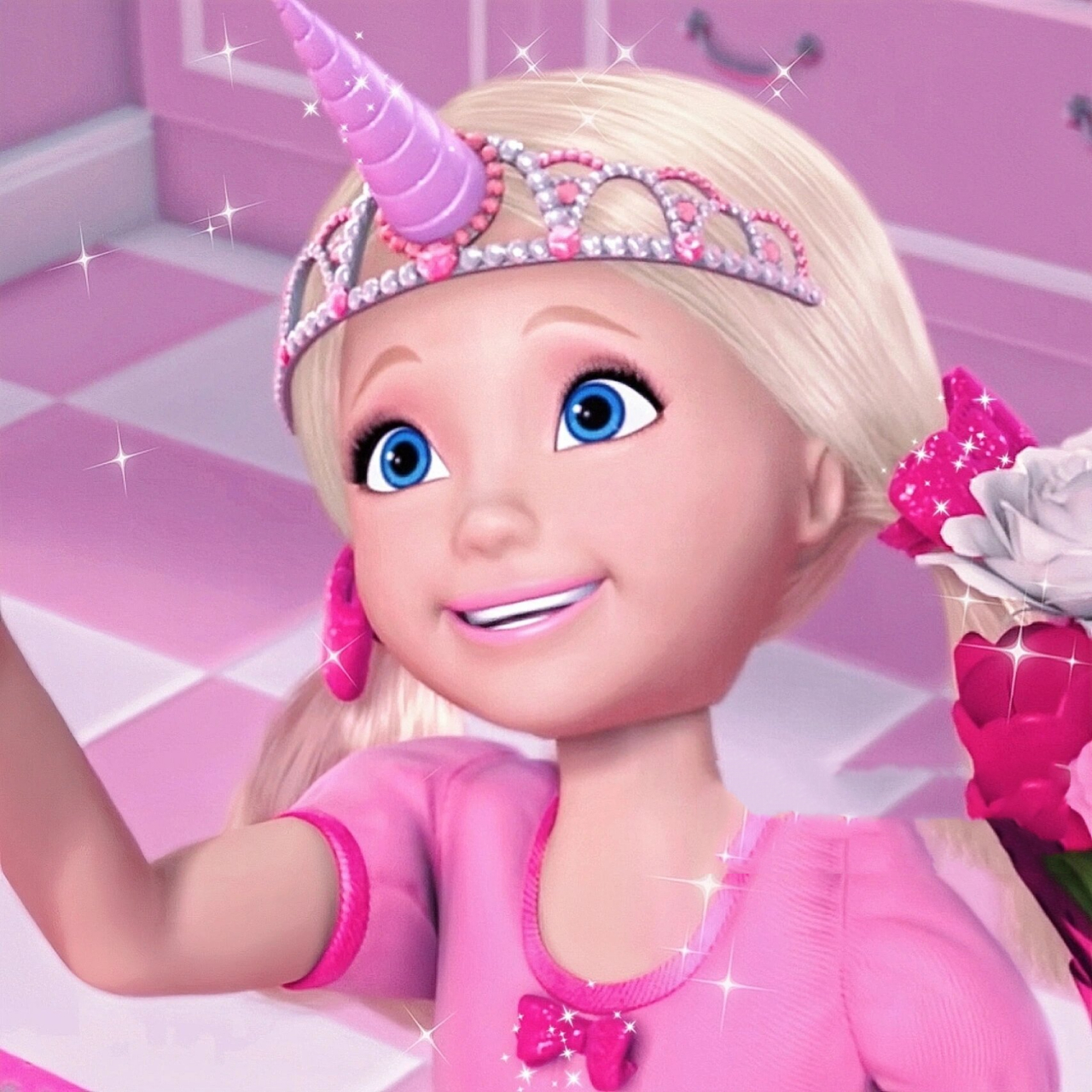 barbie 芭比|小凯丽头像分享 小凯丽头像分享来啦 截自芭比梦想豪宅