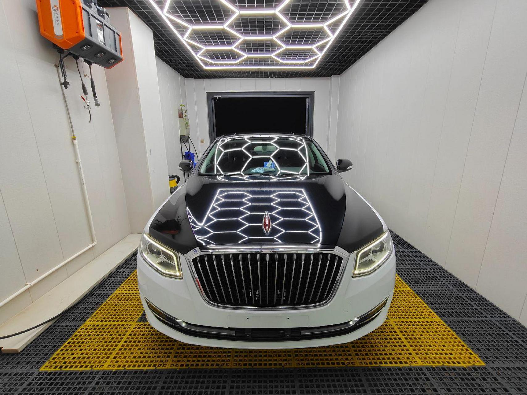 红旗h7双拼改色案例分享