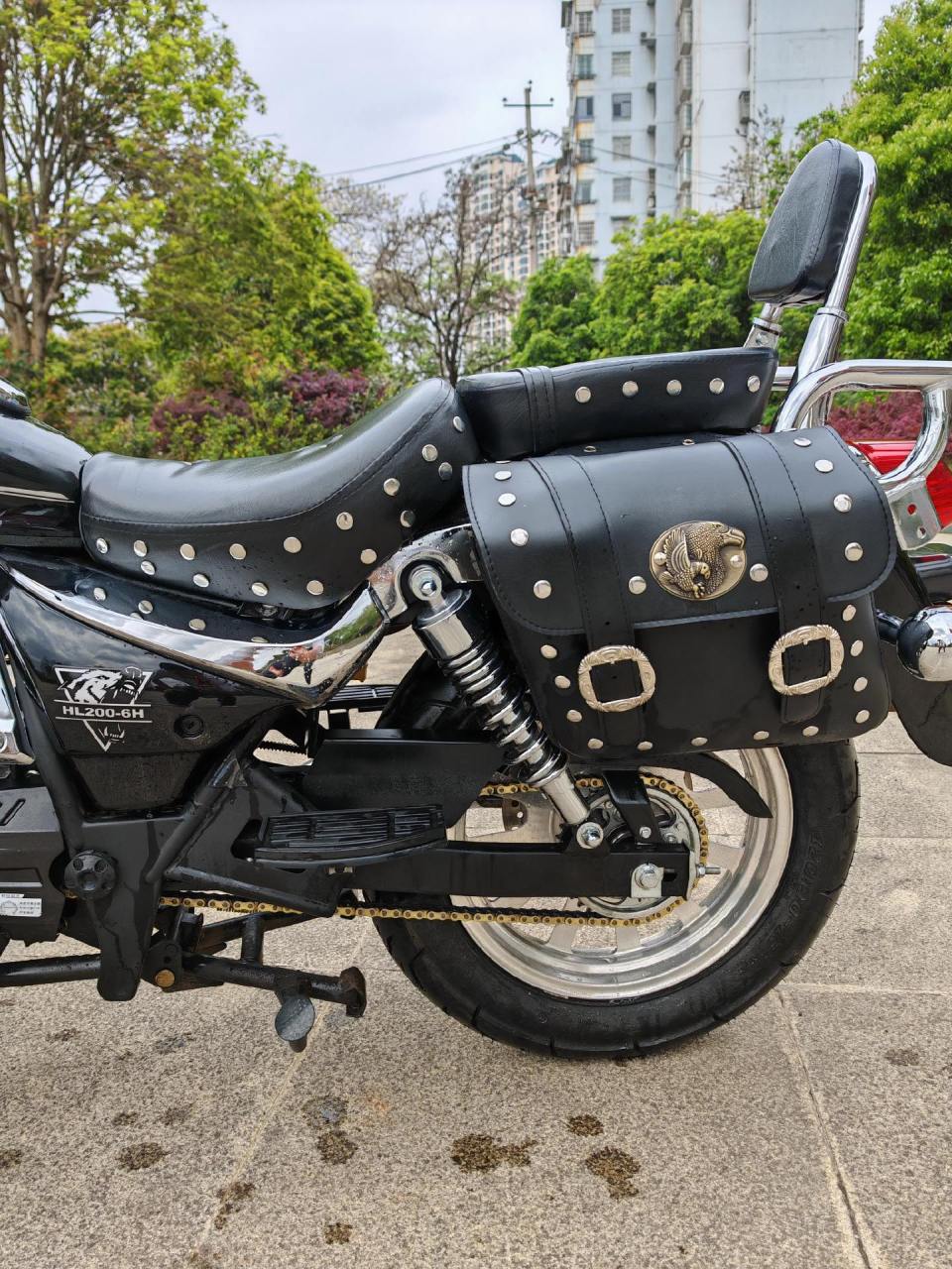 车型:喜力200风暴太子摩托车.