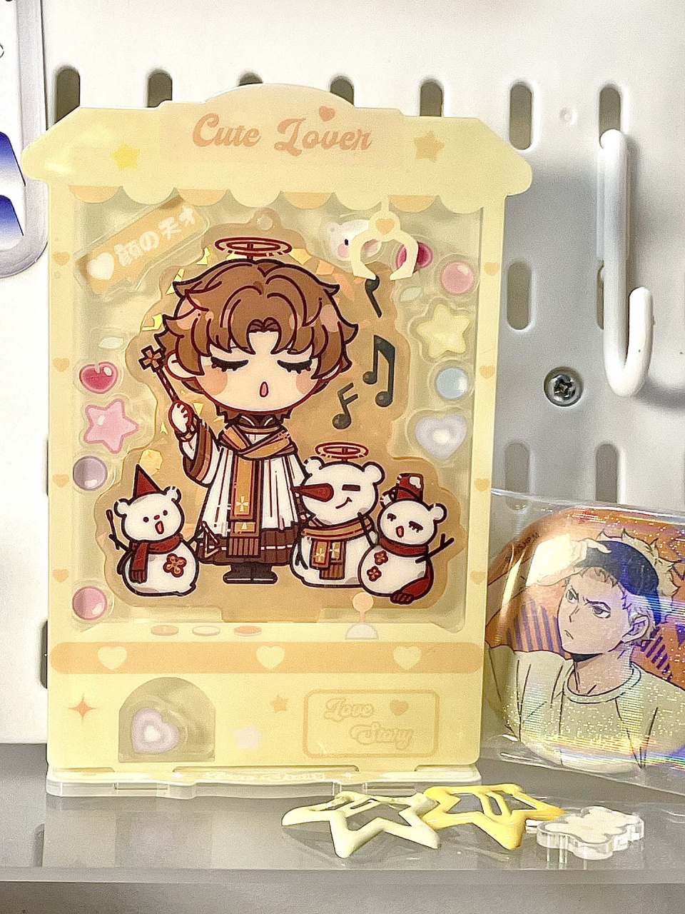 黄色款谷美摇摇乐|把星子放进娃娃机里!