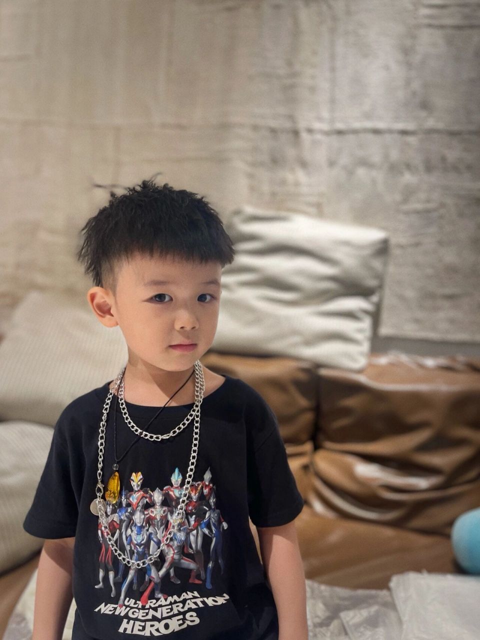 儿童发型! 男童发型,锡纸烫.又渣又帅.哈哈哈哈.