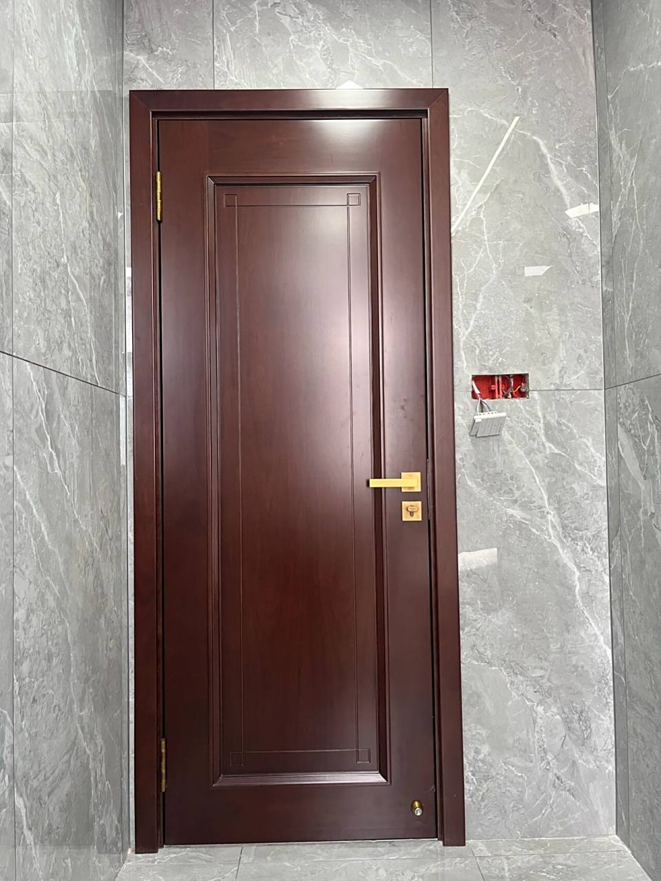 一一木门新中式木门 实木复合烤漆木门