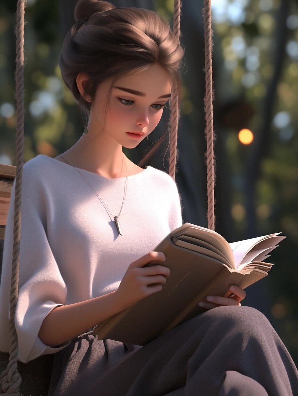 📖看书的女生头像 送给爱看书的女孩子们!