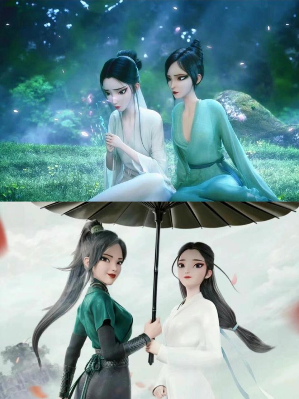 还记得19年的《白蛇:缘起》 21年的《白蛇2:青蛇劫起》 肆意潇洒在