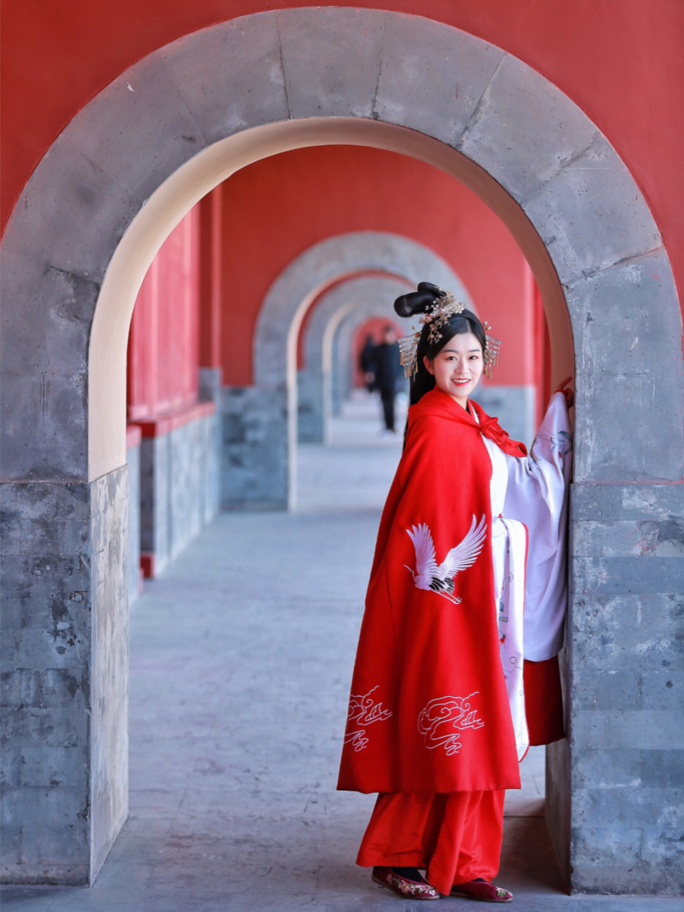 故宫唯美古装写真78每一帧都美得像幅画92 757575故宫一年