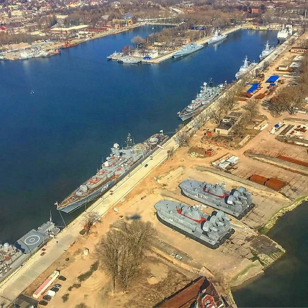 趣聊军事圈 俄罗斯波罗的海舰队在加里宁格勒的军事基地