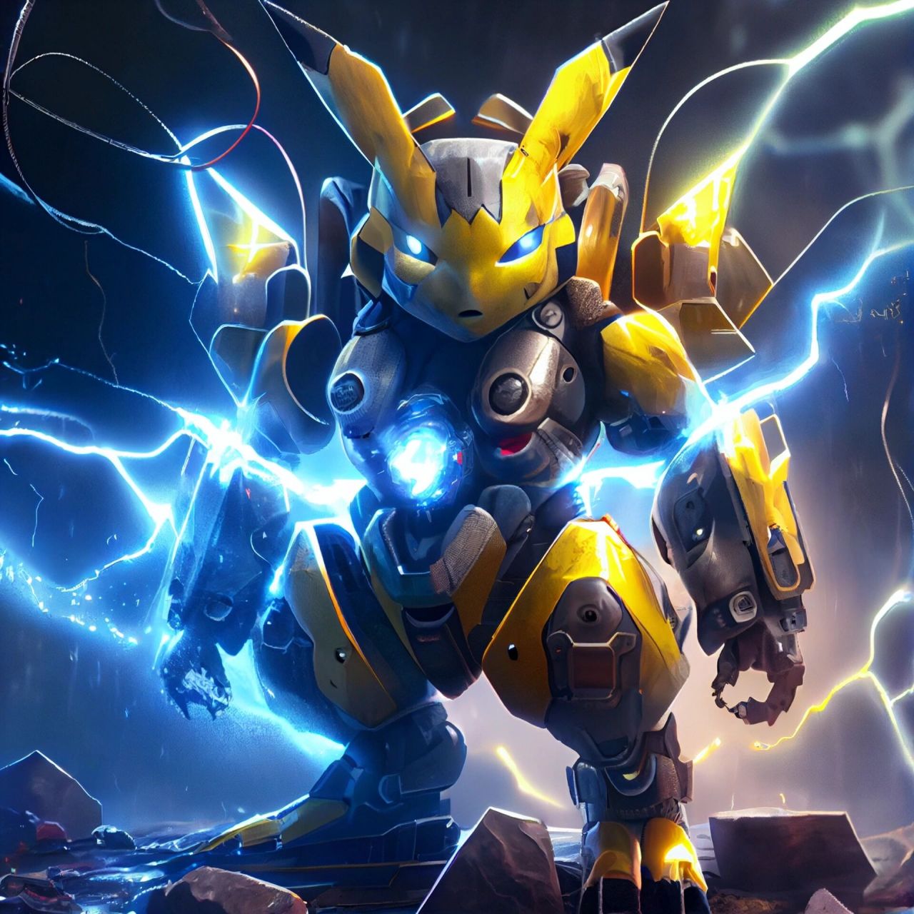 谁说皮卡丘只能是宠物?它还是最酷的机甲!