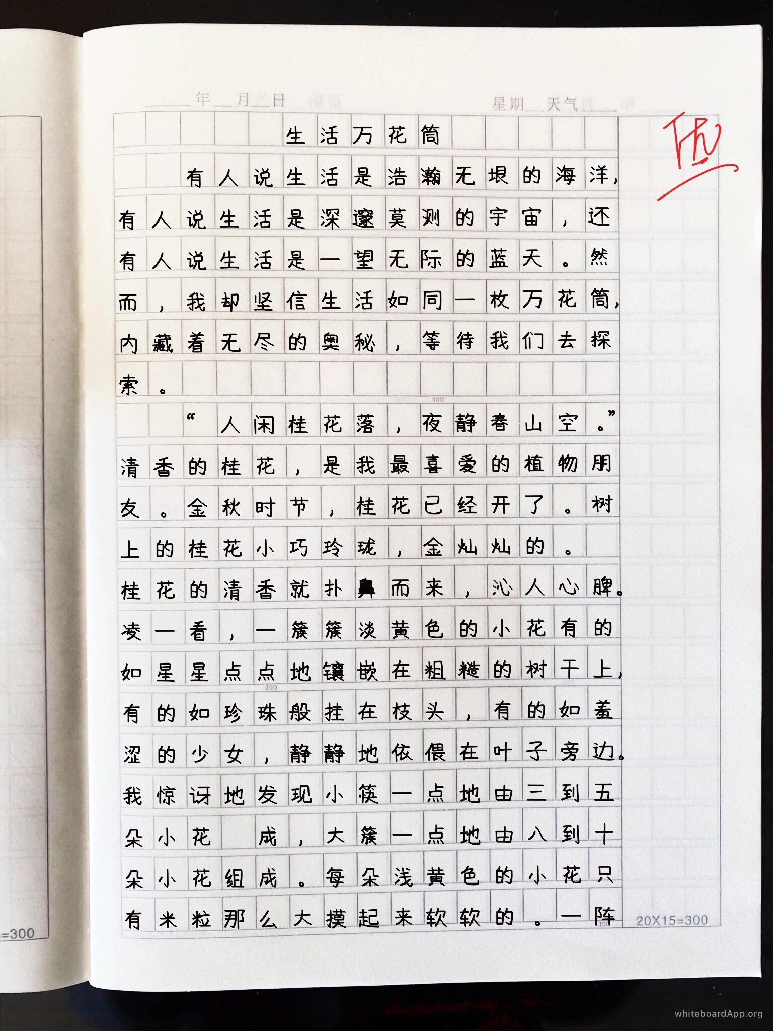 生活万花筒作文100字图片