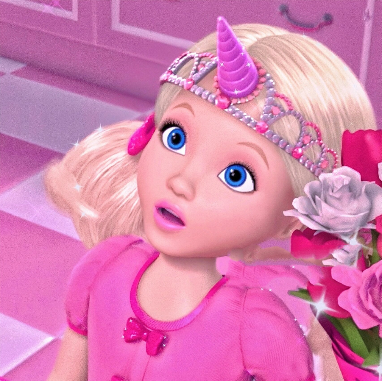 barbie 芭比|小凯丽头像分享 小凯丽头像分享来啦 截自芭比梦想豪宅