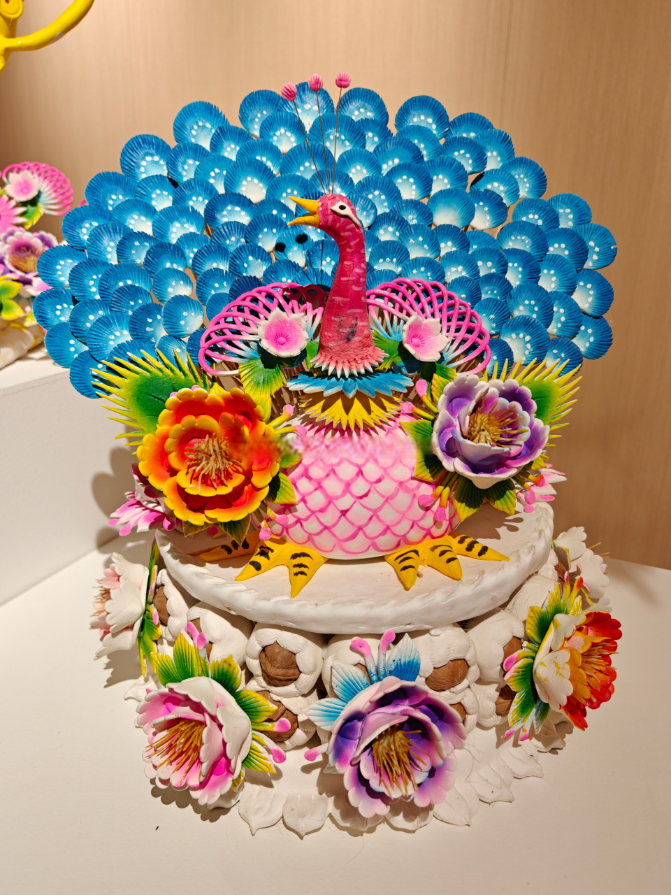 陕西面塑,非物质文化遗产之一～  感受下西安的民间手工色彩,强烈地