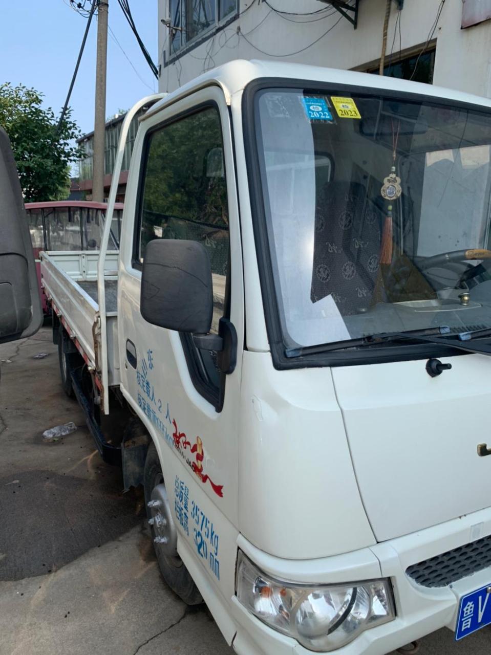 新到14年国四柴油江淮单排,斗长3.1米宽1.