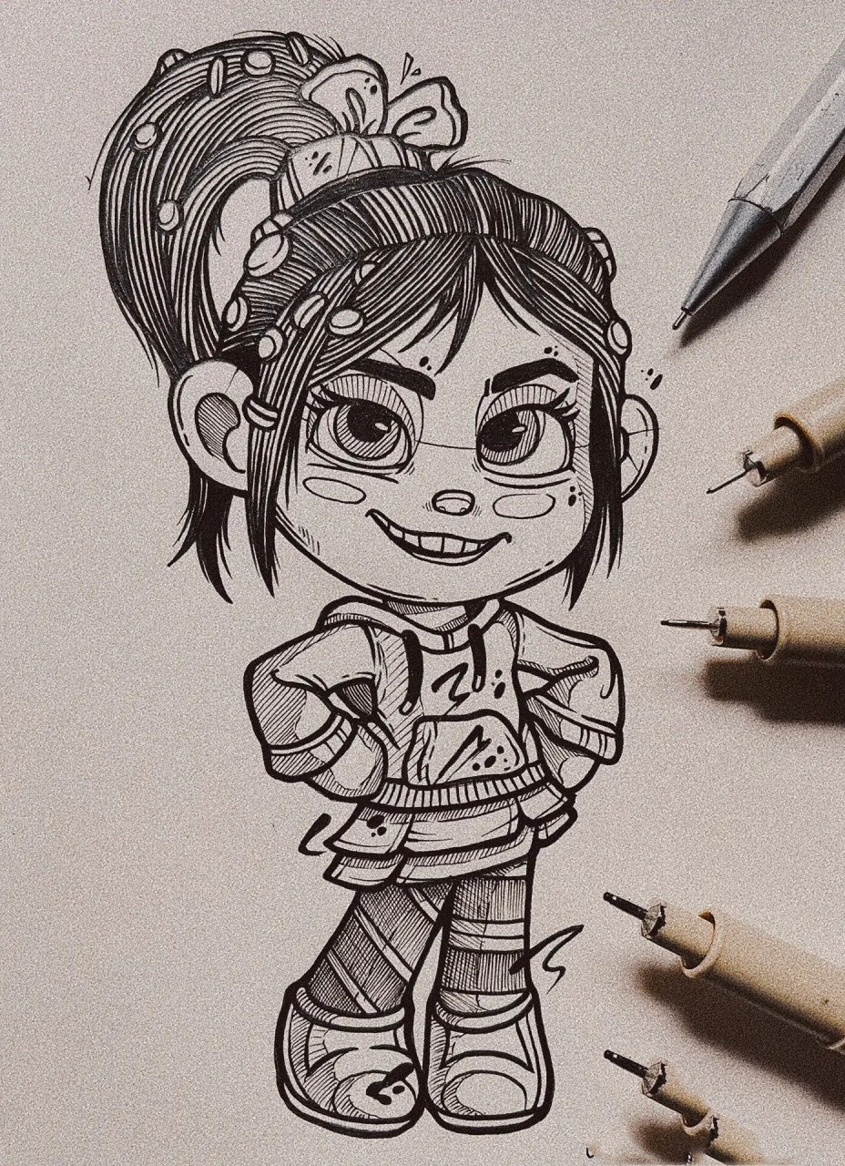 机灵活泼的小萝莉～ 好喜欢云妮洛普啊