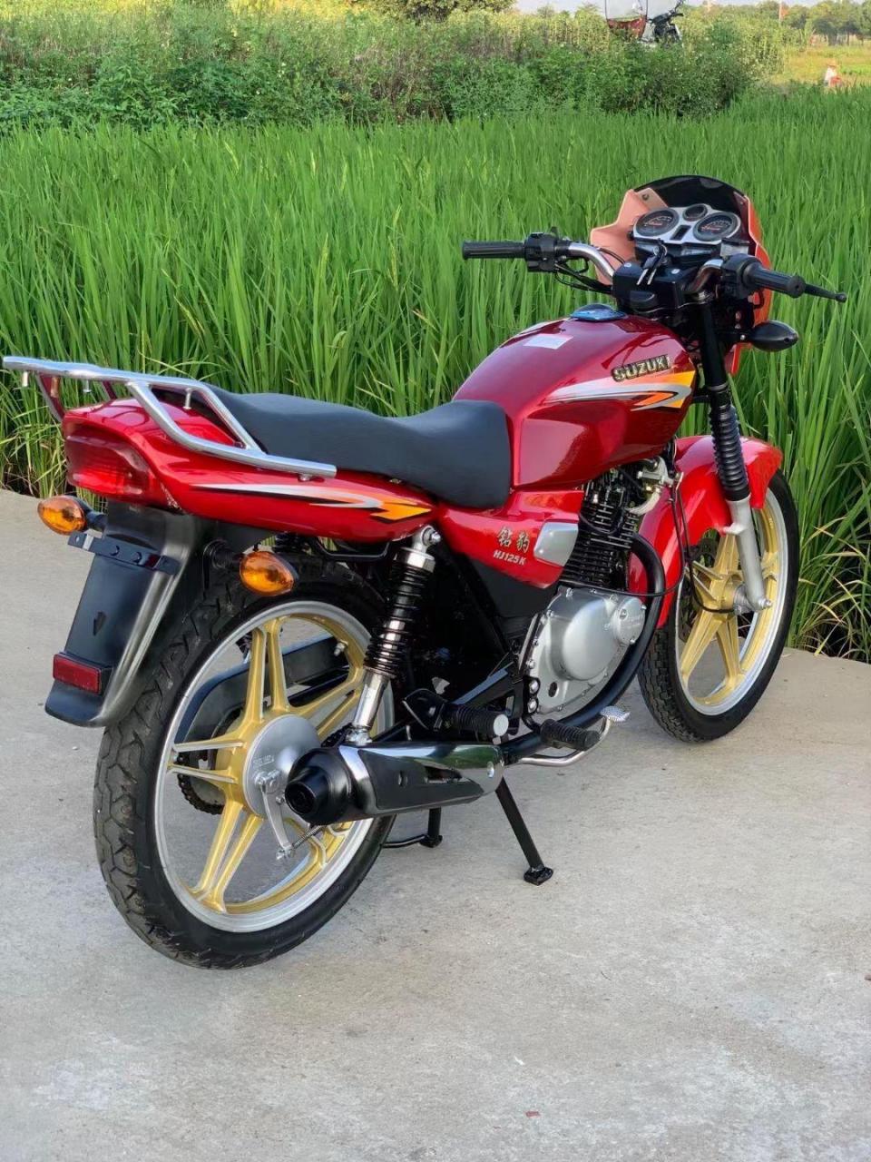 国三正品铃木豪爵钻豹125cc 极品车况 机器无拆修 成色完美 巅峰状态