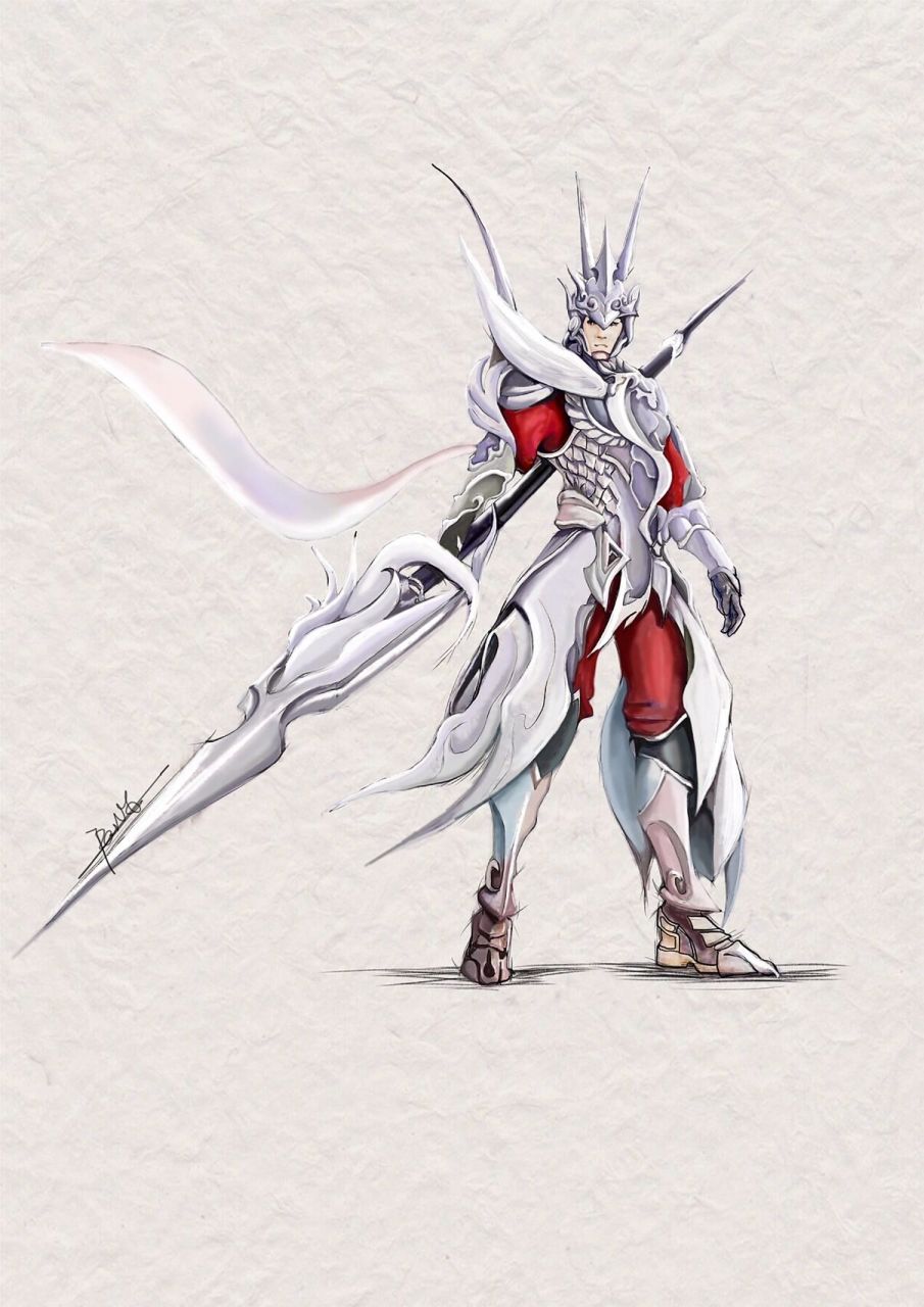 板绘 王者荣耀 赵云 五虎上将 板绘 王者荣耀 赵云 五虎上将