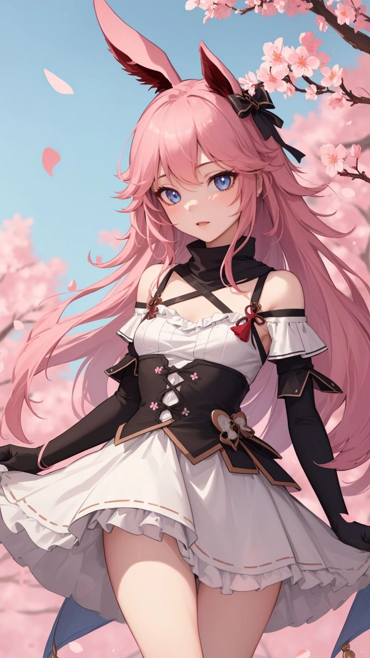 八重樱 | 手机壁纸  崩坏三:八重樱 喜欢就点个赞吧～ 更多美图请前往