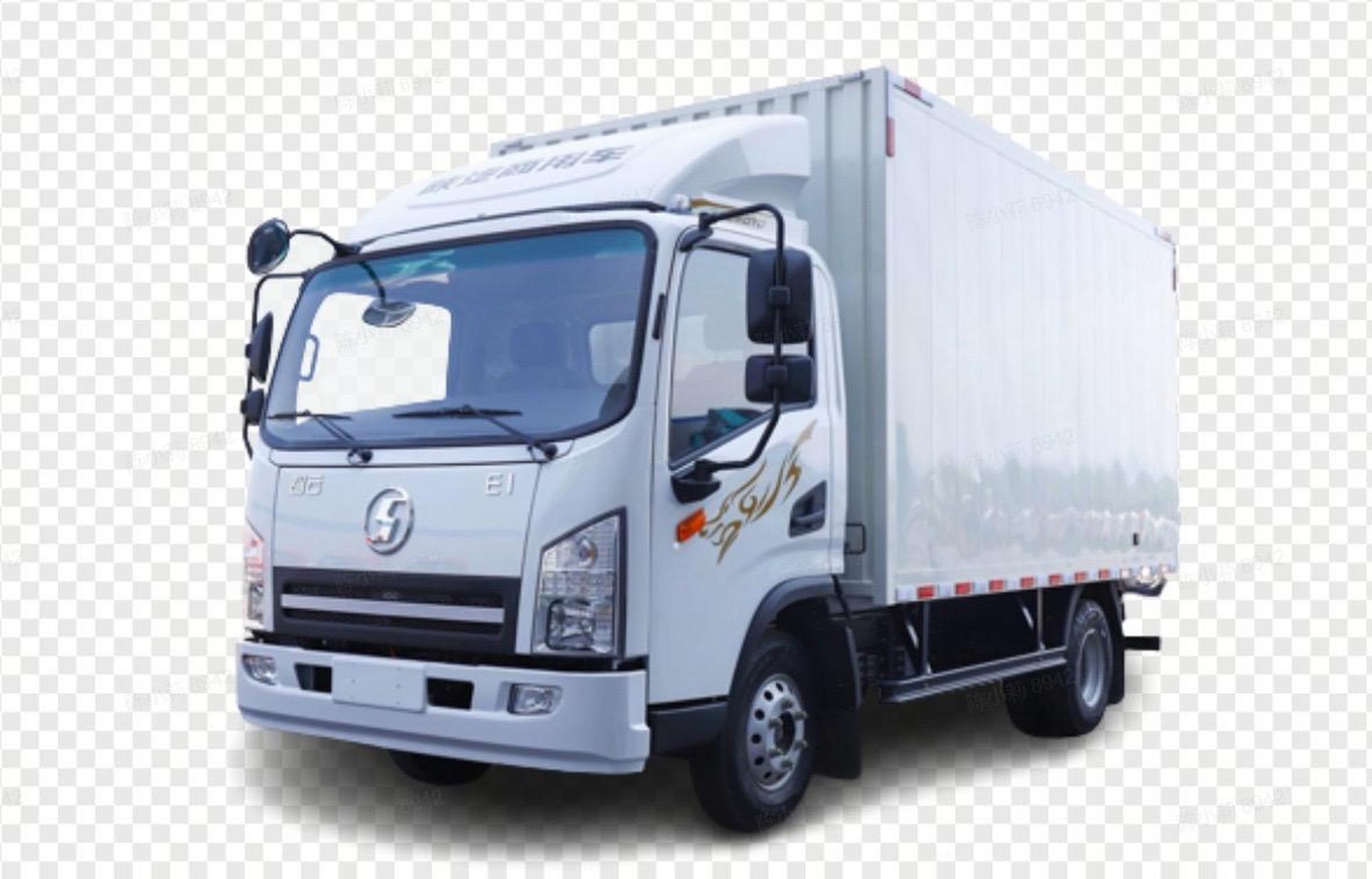 陕汽智云e1,4.2箱式,自带宁德电池8.4米2轻卡 电动卡车