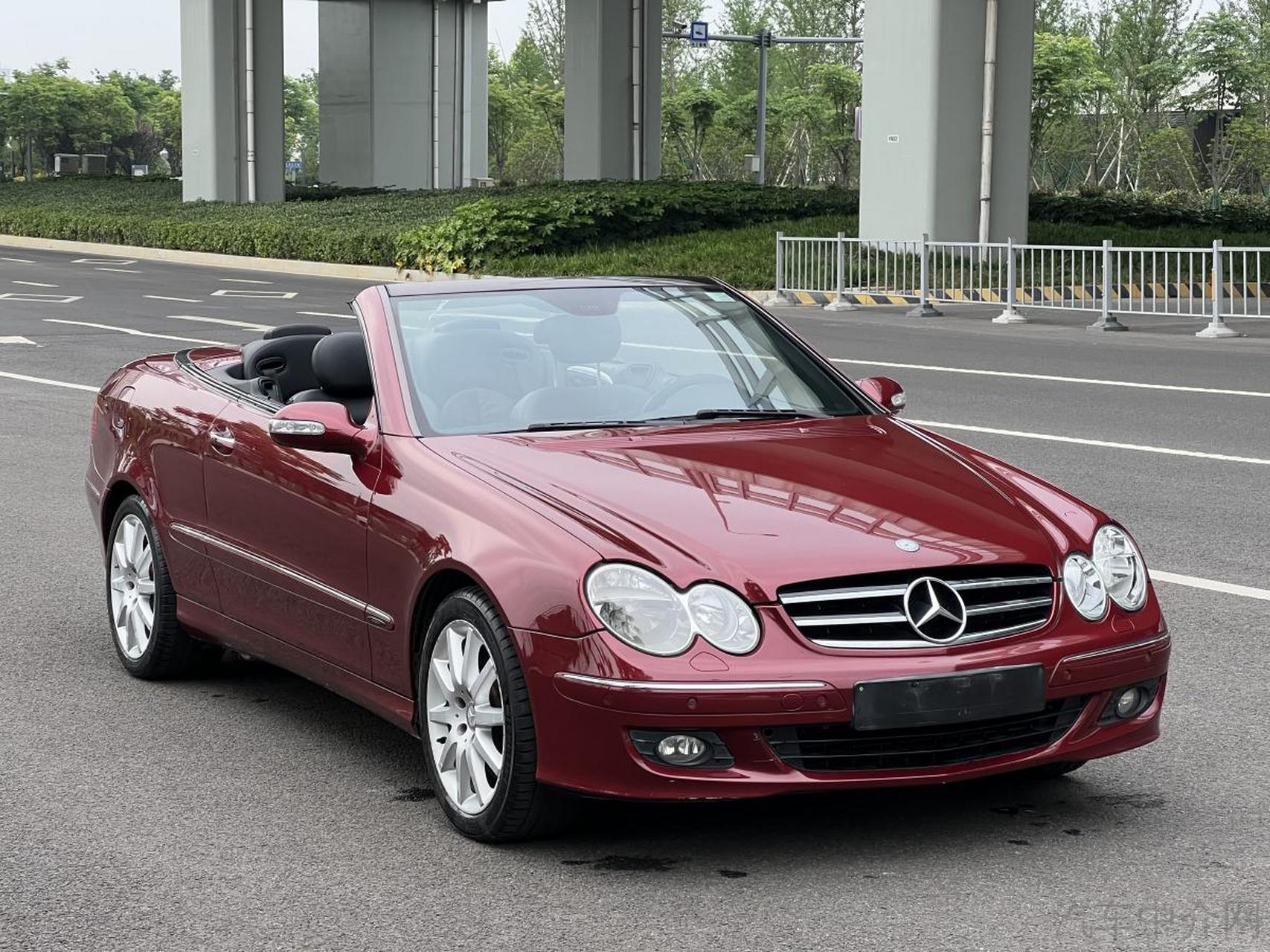98万元上.奔驰clk200敞篷 售价:5.