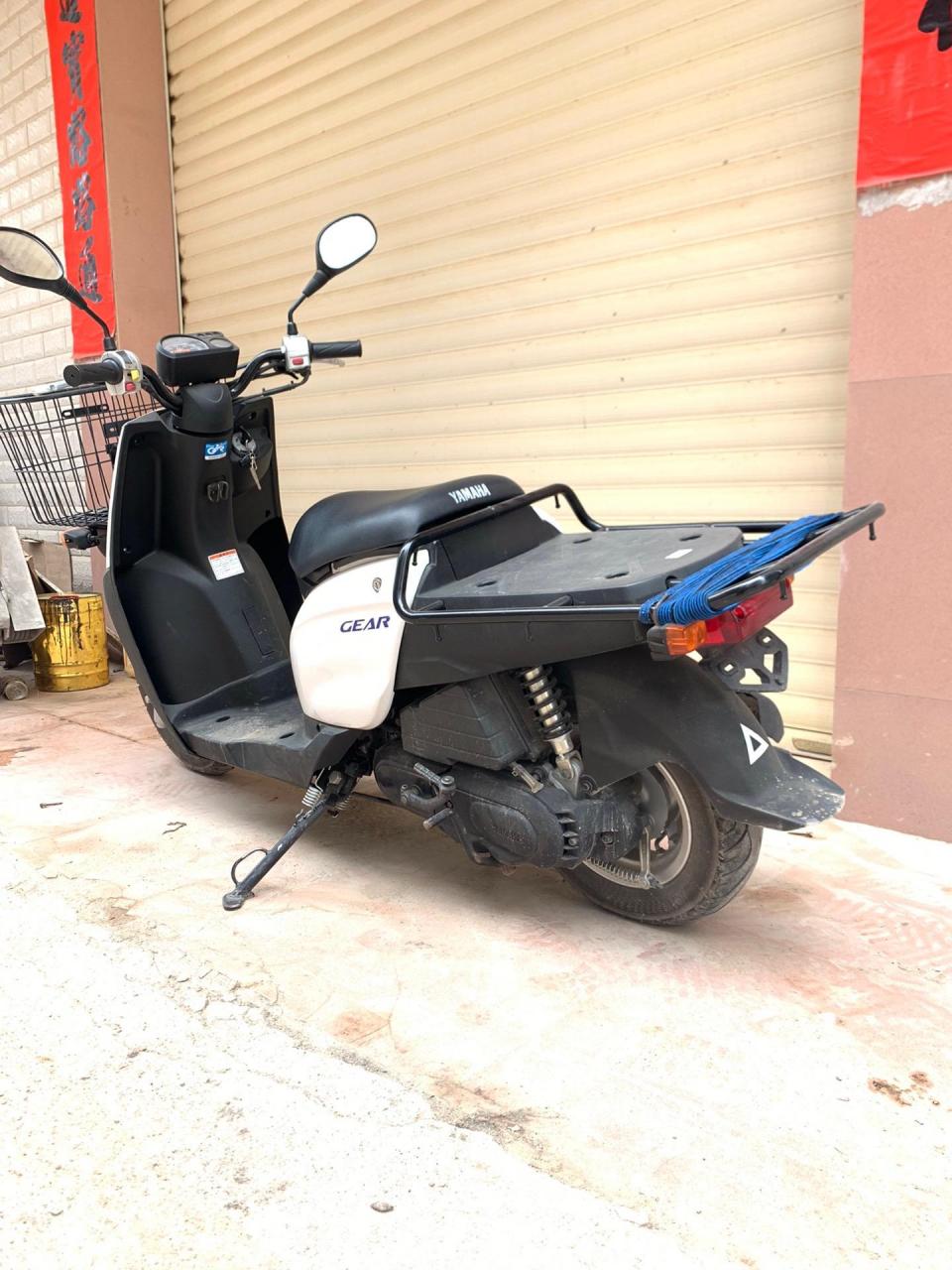 雅马哈大货架50,四冲水冷,电喷发动机50cc ,一手水回来半年了,日本