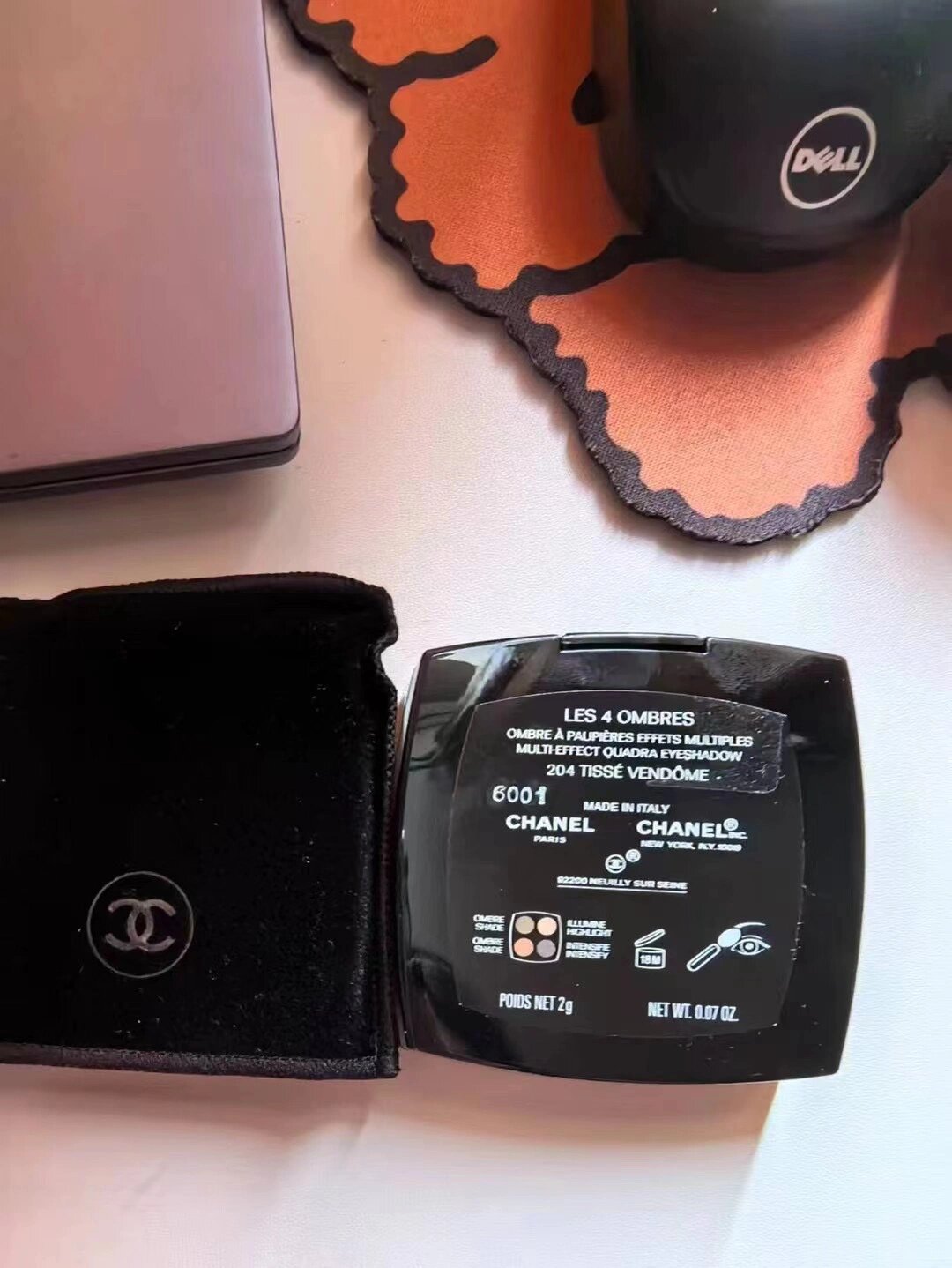 79香奈儿眼影204 香奈儿四色眼影204芳登 支持鉴定 不退不换