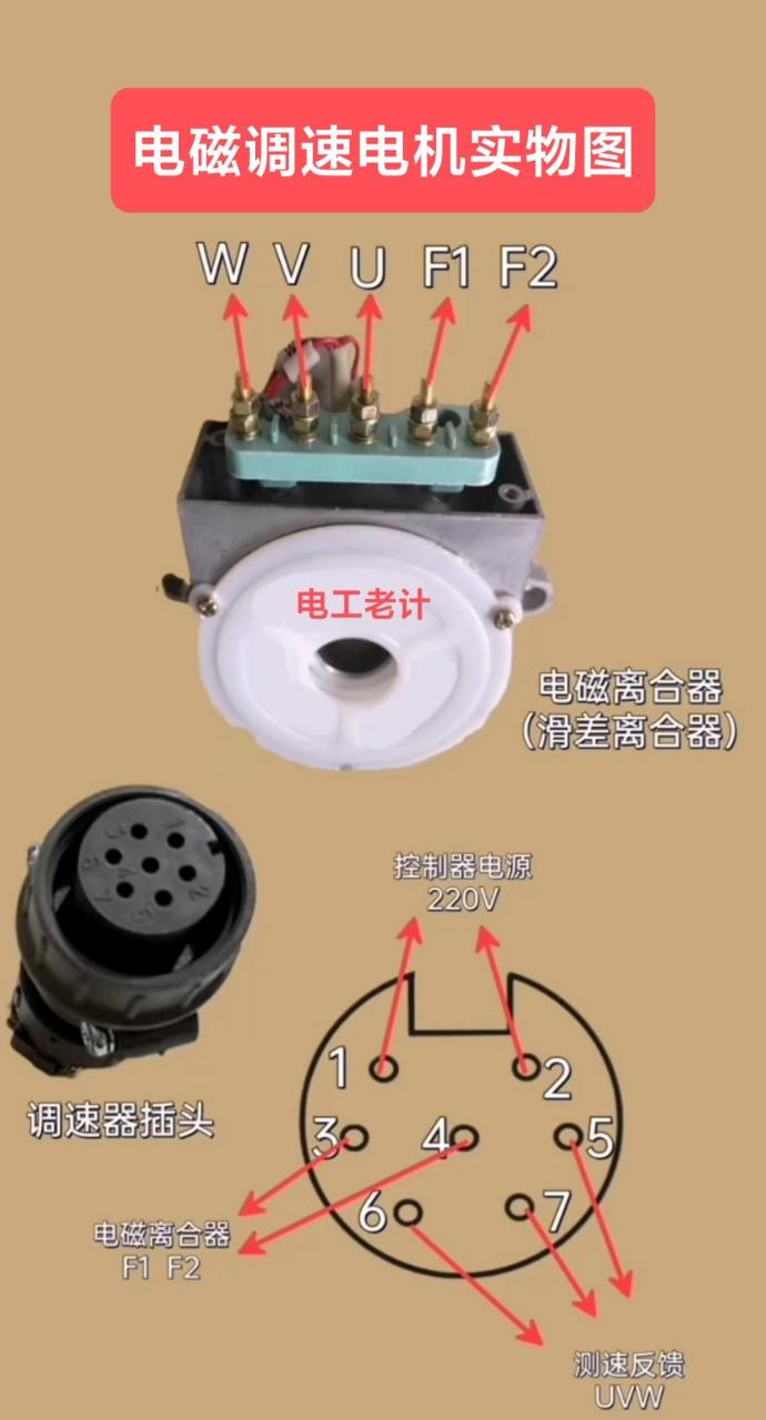 卡特油门电机接线图图片