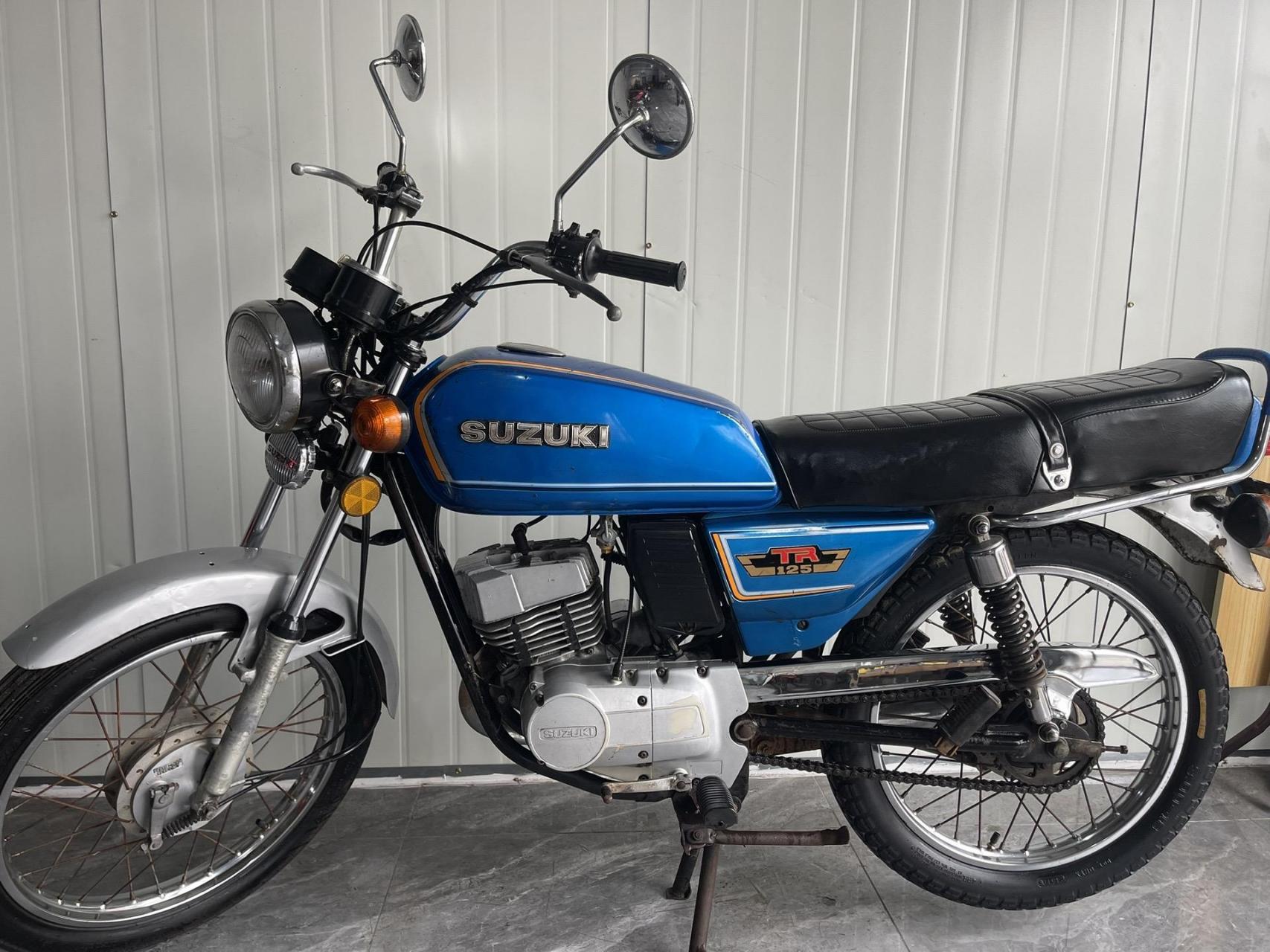 85年铃木tr125 原装发动机 暴力二冲 原装度高 经典情怀车型