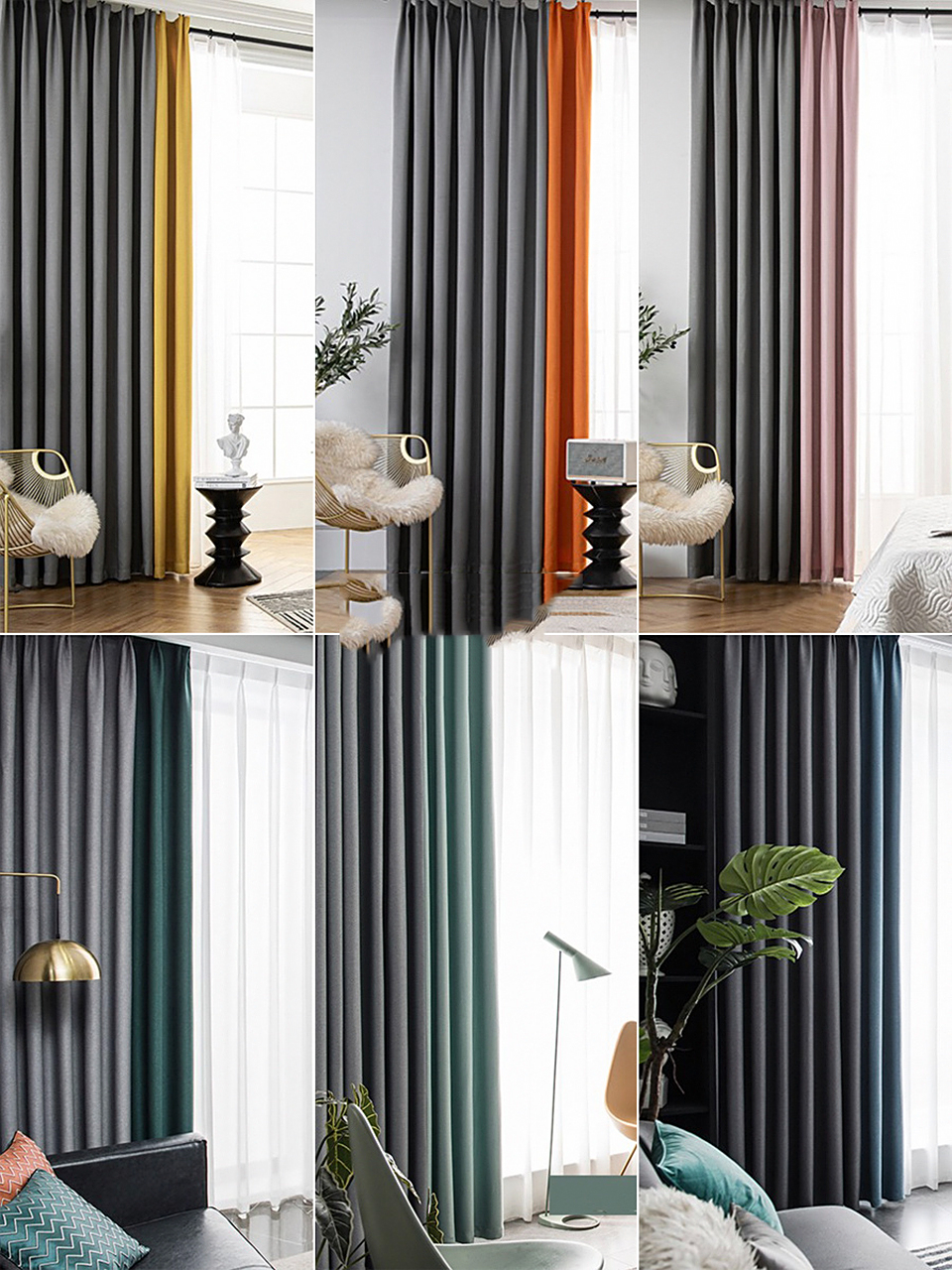 分享7815最流行好看的窗帘拼色都在这里了～ 97在计划出这篇