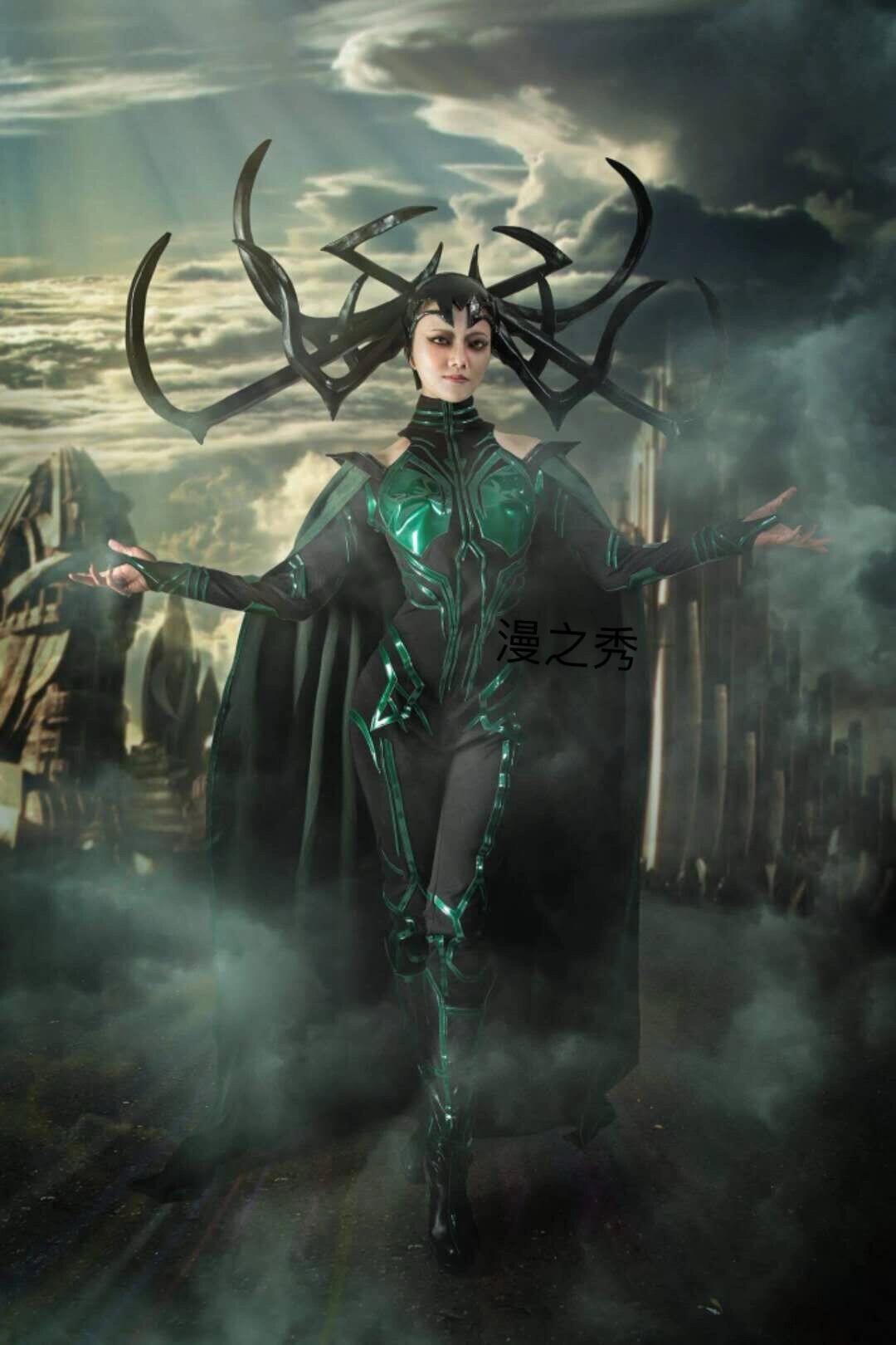 漫威电影里面最喜欢的反派没有之一!海拉 死神海拉!