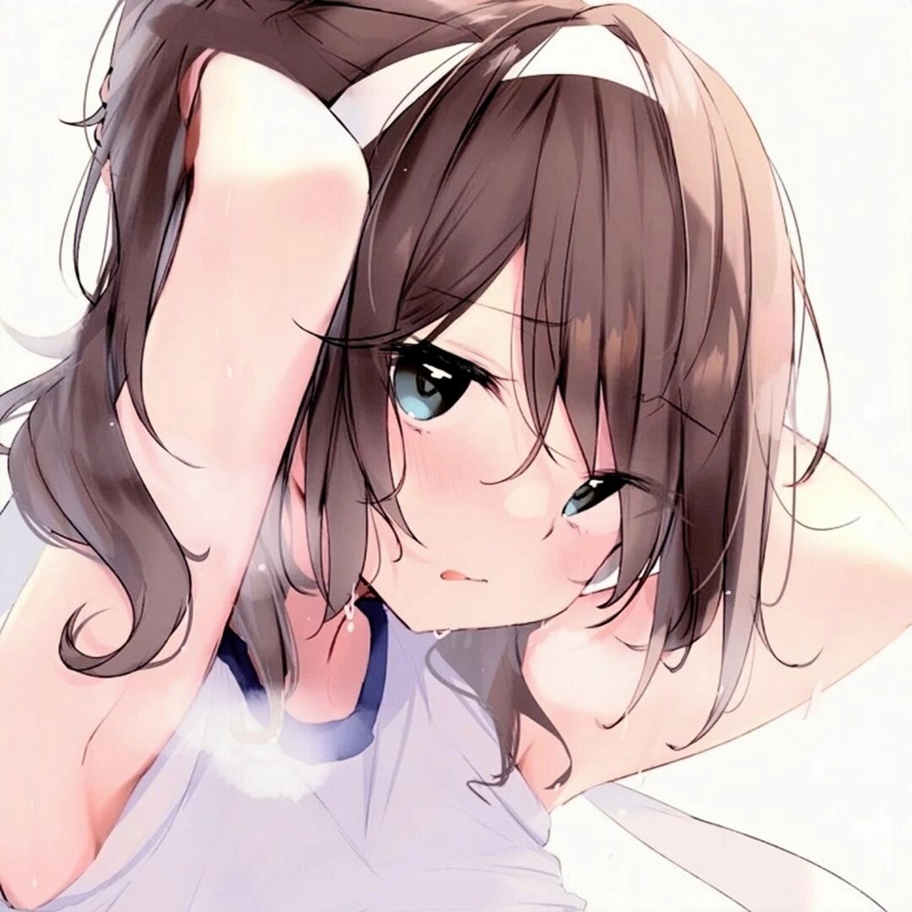 动漫女生头像 高清动漫女头(自截)自己喜欢的事为什么要问别人