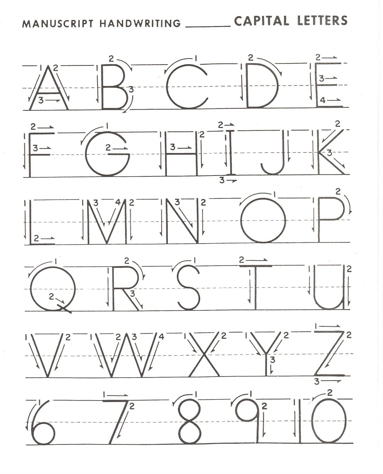 26个英文字母及笔顺