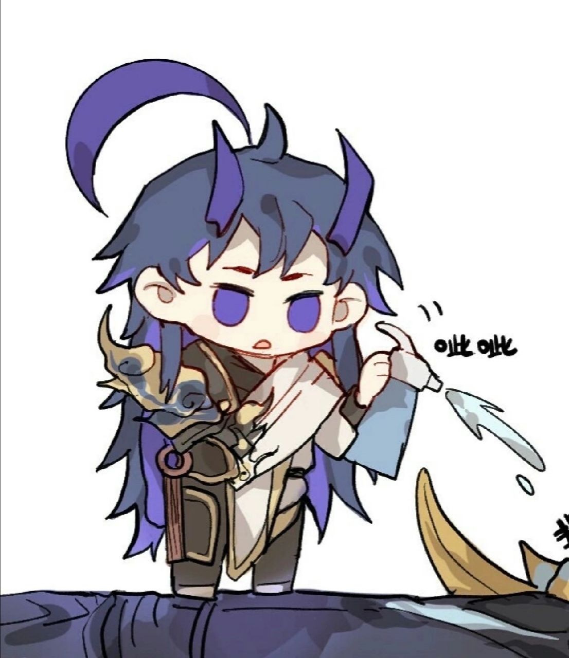 李信q版头像第二弹 谁不喜欢可可爱爱的信酱呢?