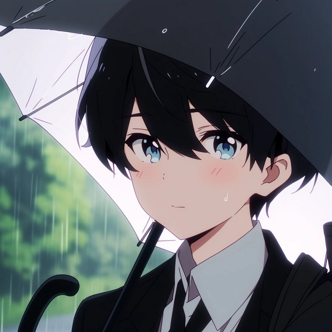 雨落下的声音|不明显情头