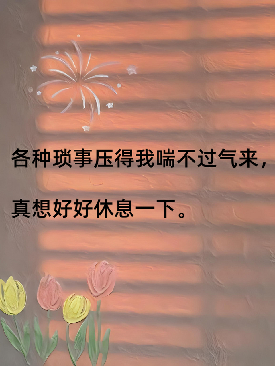 最近烦心事太多,心情就像过山车🎢一样.