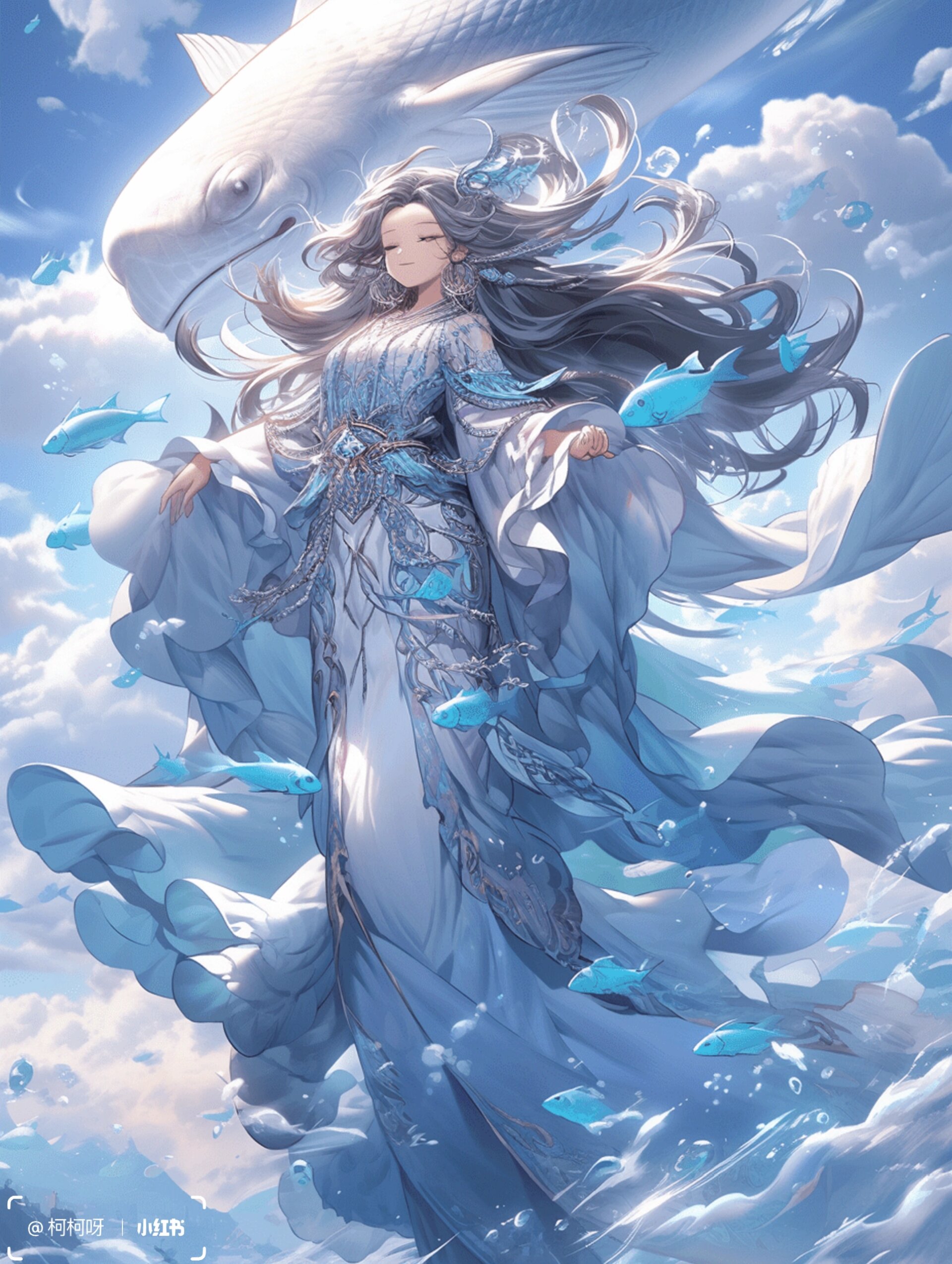 山海经|北冥有鱼,其名为鲲 投稿人:蓝桉