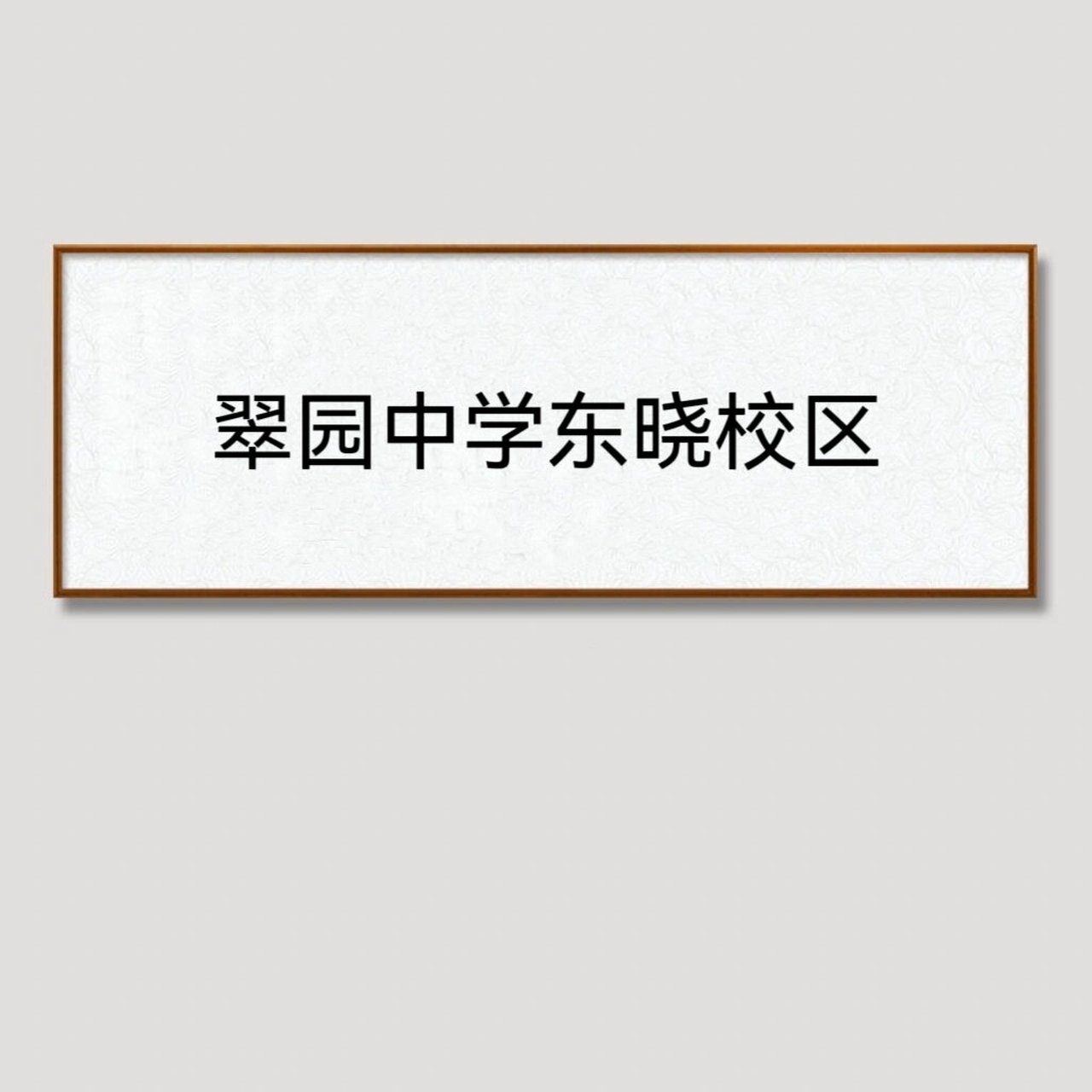 罗湖top10初中之翠园东晓 翠园中学东晓校区 学校简介:翠园中学东晓