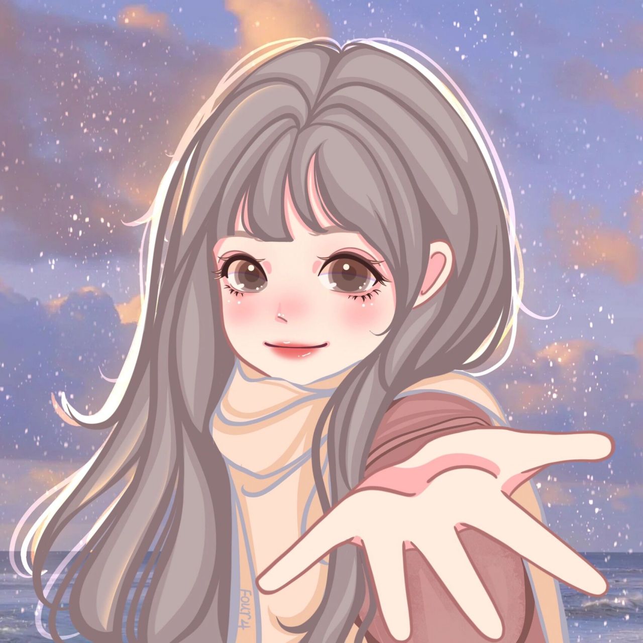 卡通头像|愿你遇见你心软的神 我像神明许愿,神明说"心之所愿,定能