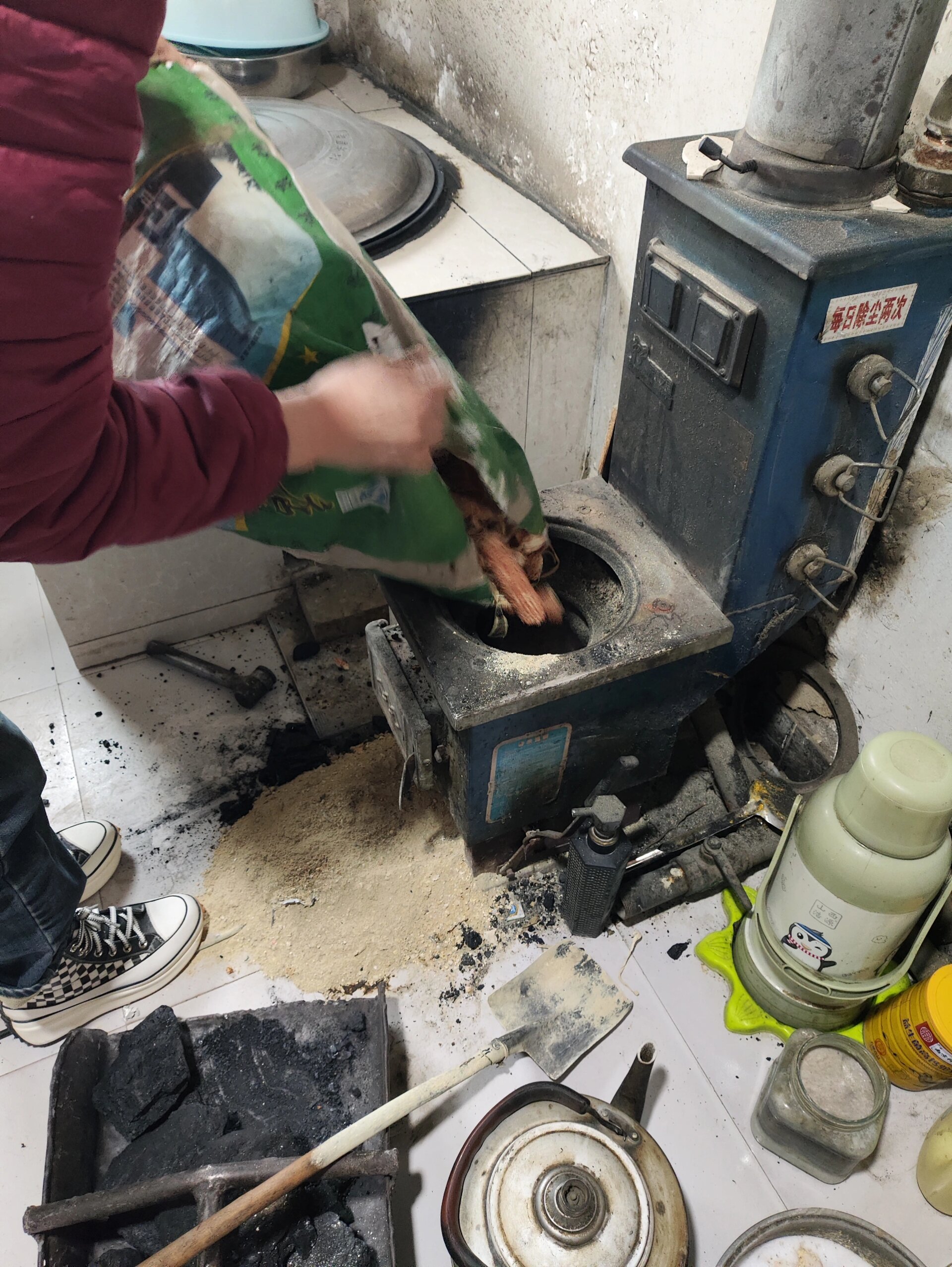 农村烧锅炉 教程