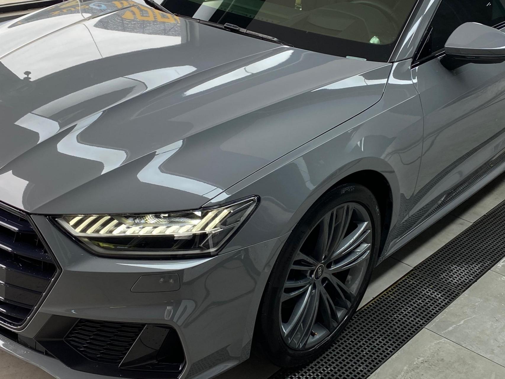 奥迪a7原厂纳多灰.