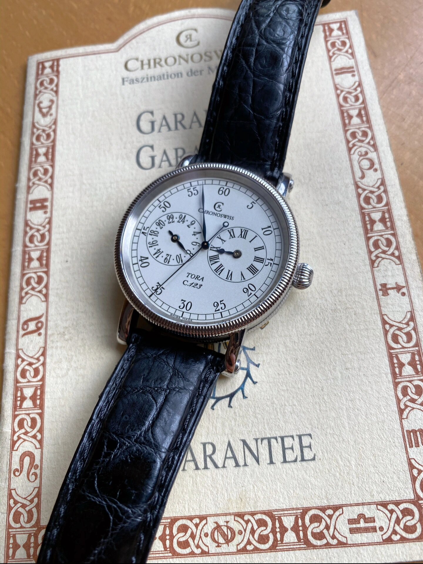 瑞宝ch1323两地时表无间道梁朝伟陈永仁同款 瑞士之宝-chronoswiss