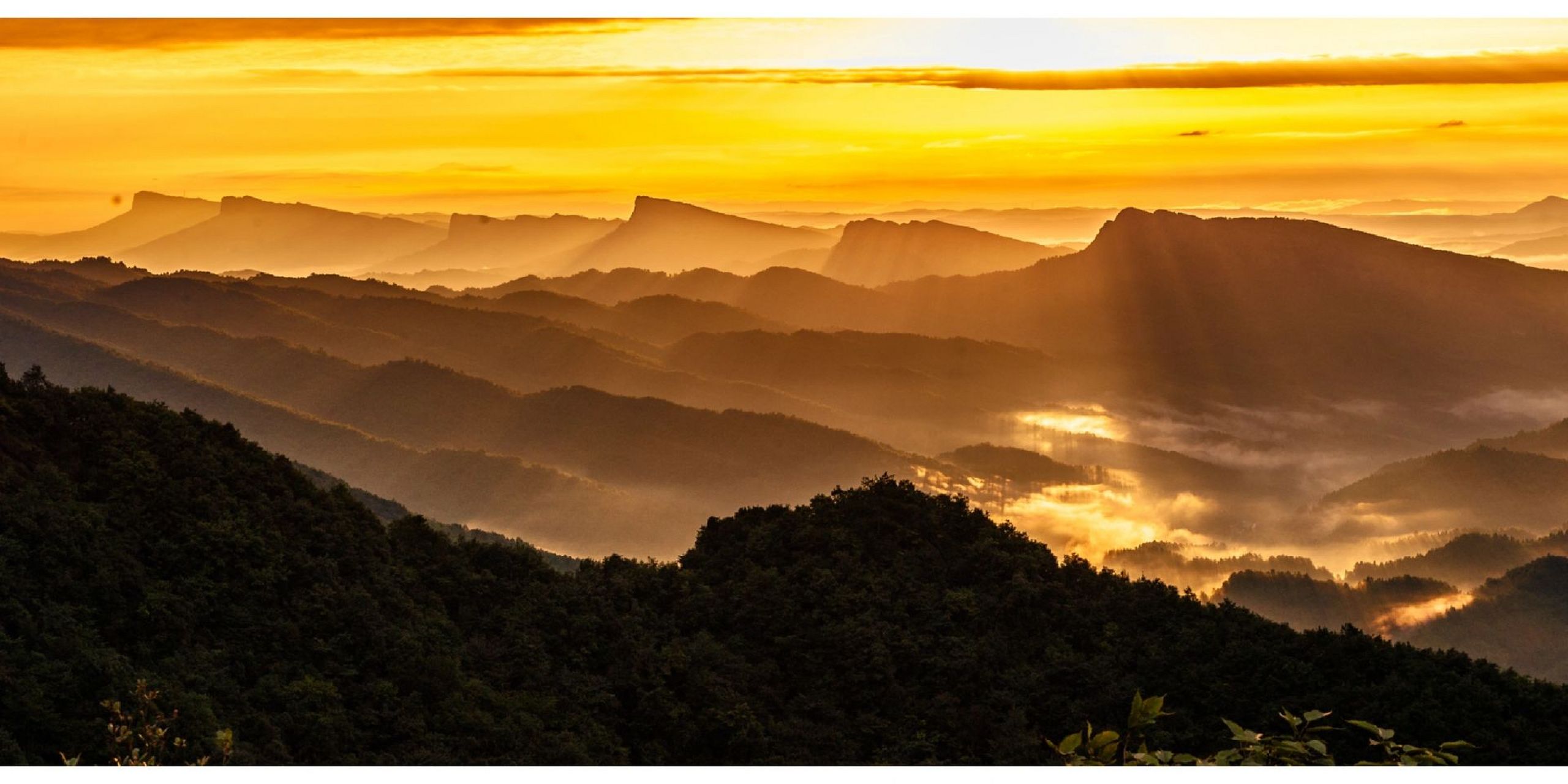 剑阁五指山风景区图片