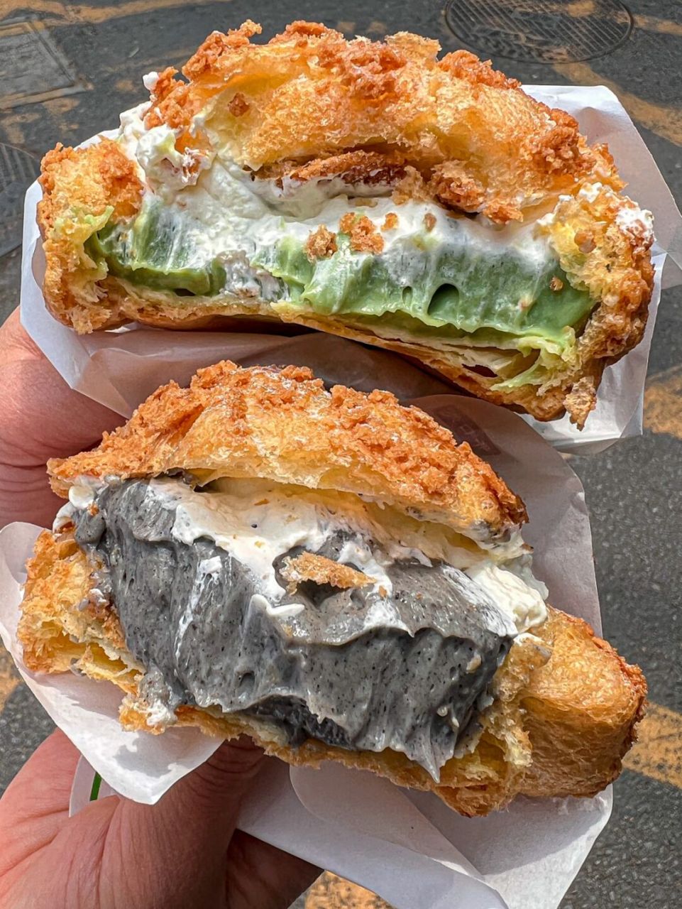 南京第一好吃黑芝麻泡芙!太羡慕南艺的姐妹了!