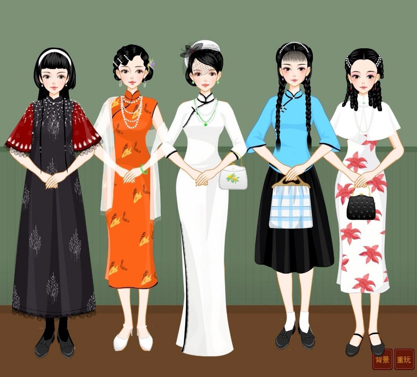 民国女子群像 群像好像就很难高清了