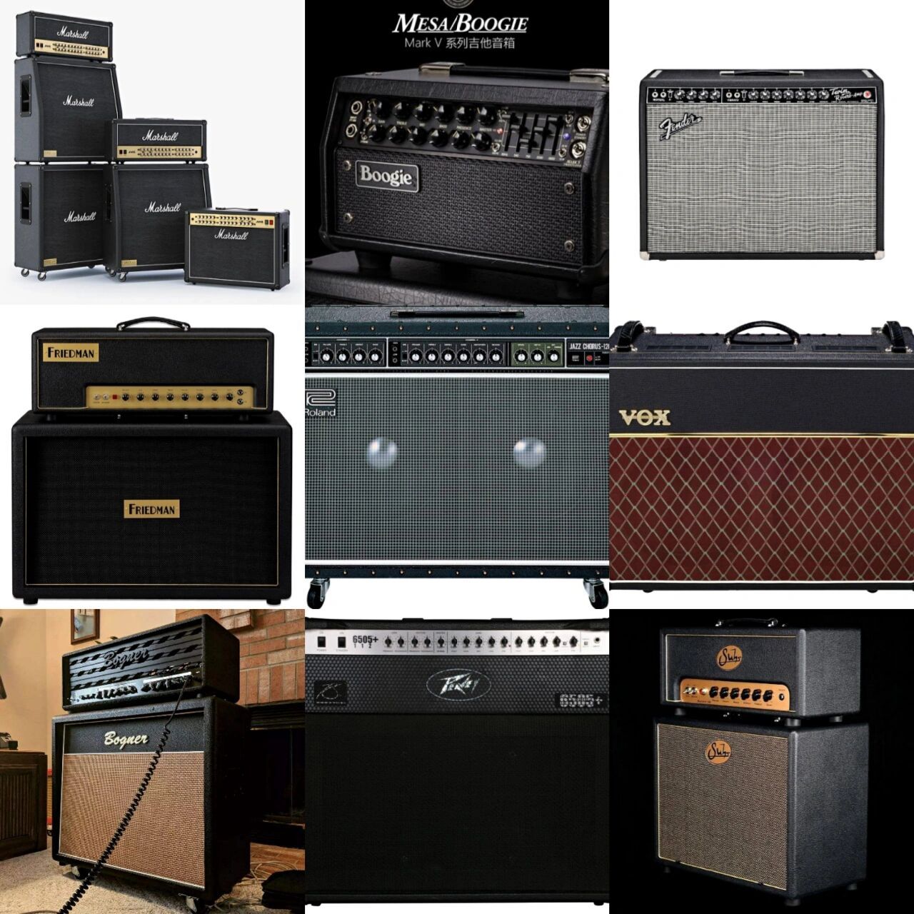 你必须知道的十大电吉他音箱品牌!