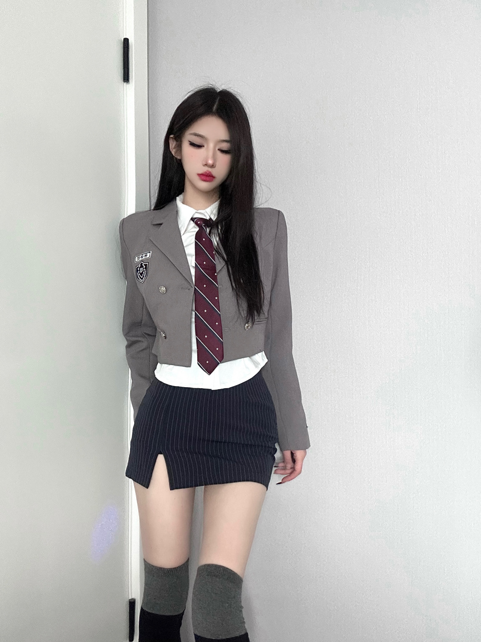 韩国女高 制服96小悠悠yoyo