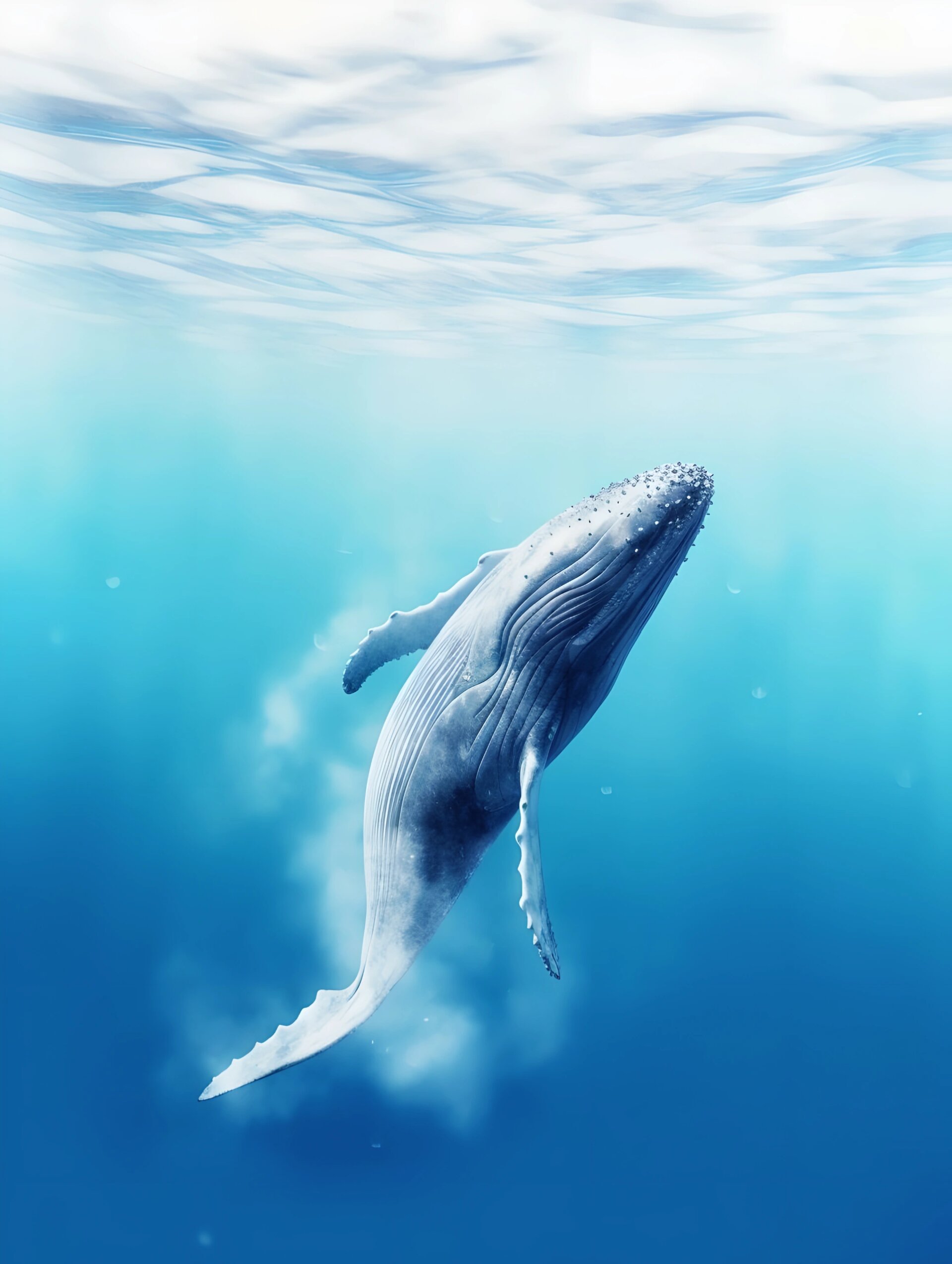 绘画素材1000集日更147:忧伤的鲸鱼