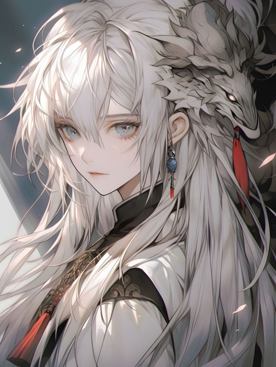 优质女头 | 第一期 白发女生 古风既视感