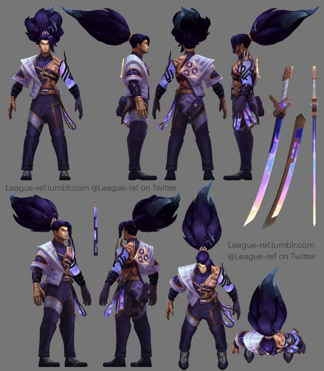 英雄联盟墨之影皮肤# 【墨之影武者 易】【 墨影之灵 沃利贝尔】【墨