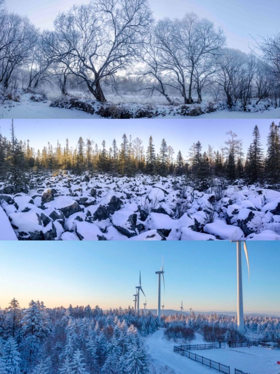 玩雪季 | 藏在小兴安岭里的雪世界·伊春 冬季的伊春,冰封万里,雪落