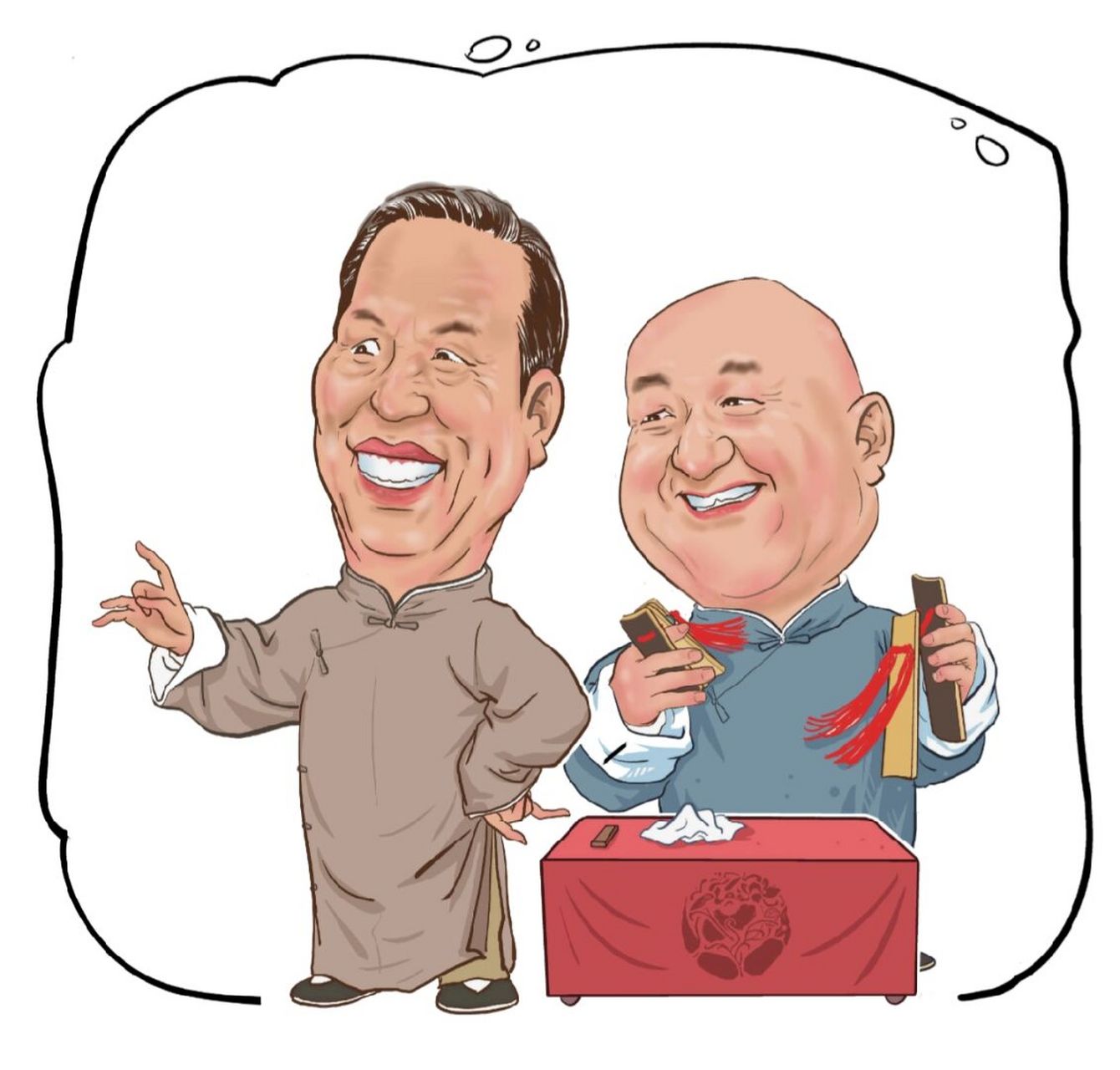 好几年前画的漫画像～ #小4漫画# #天津相声##黛玉走四方##佟马