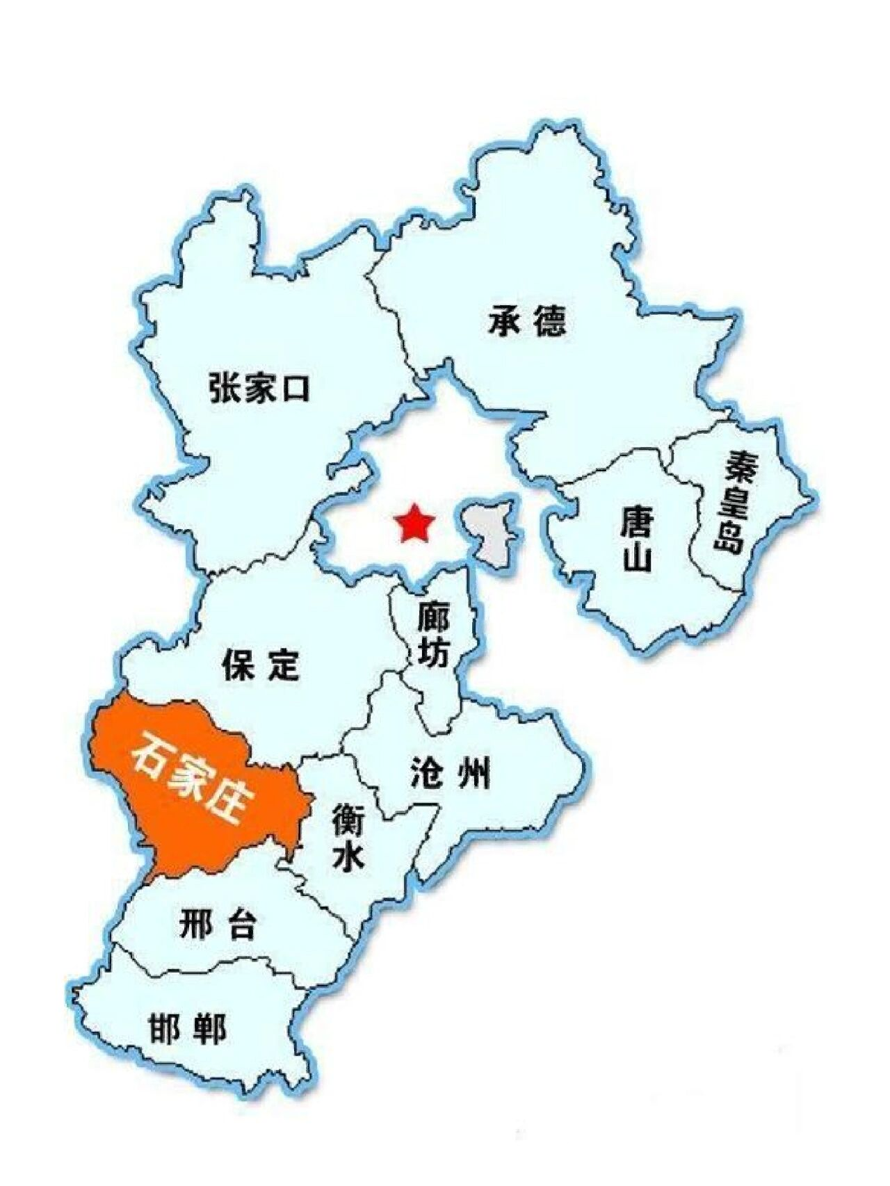 河北省位置