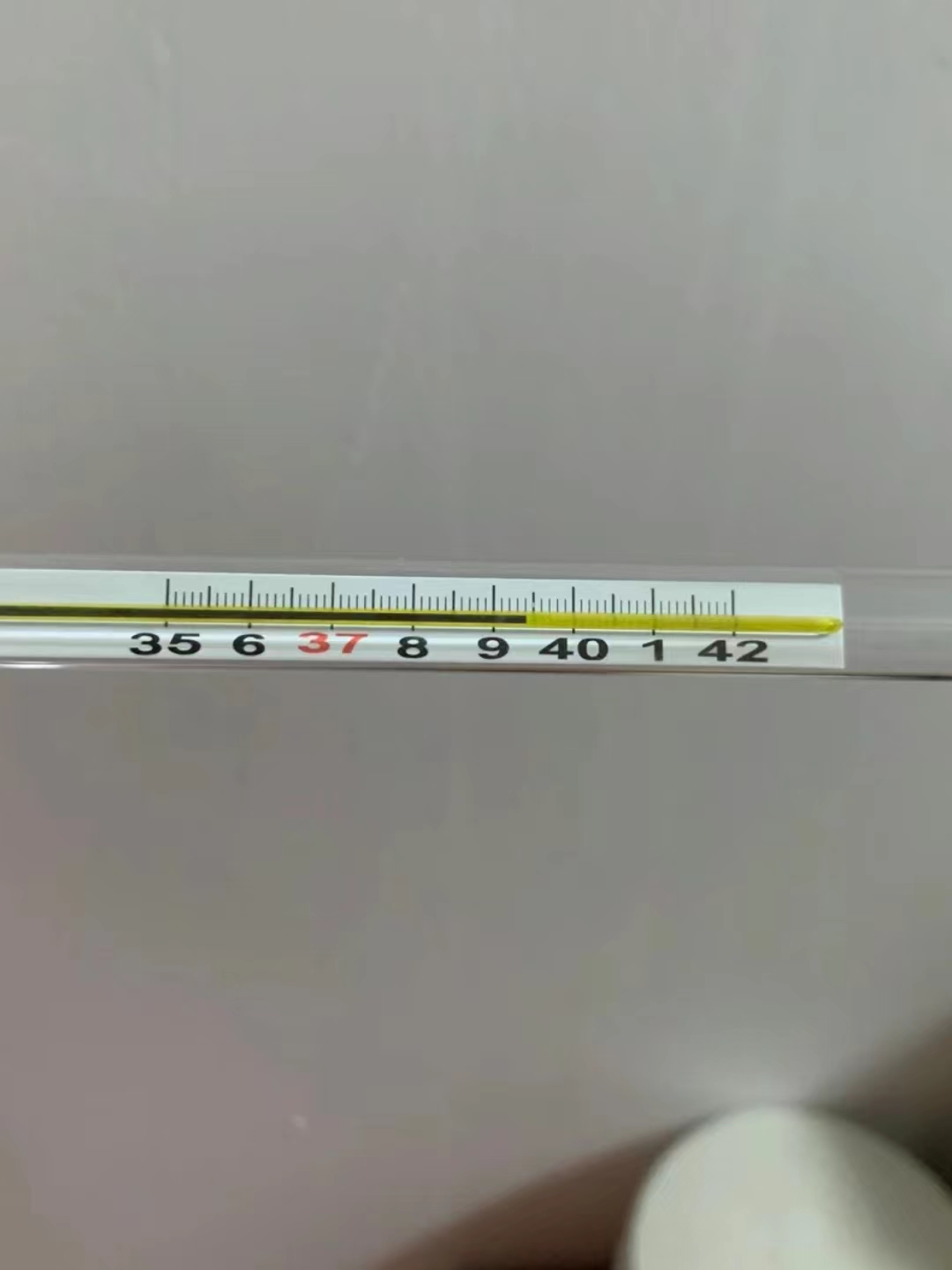 温度计39℃真实图片